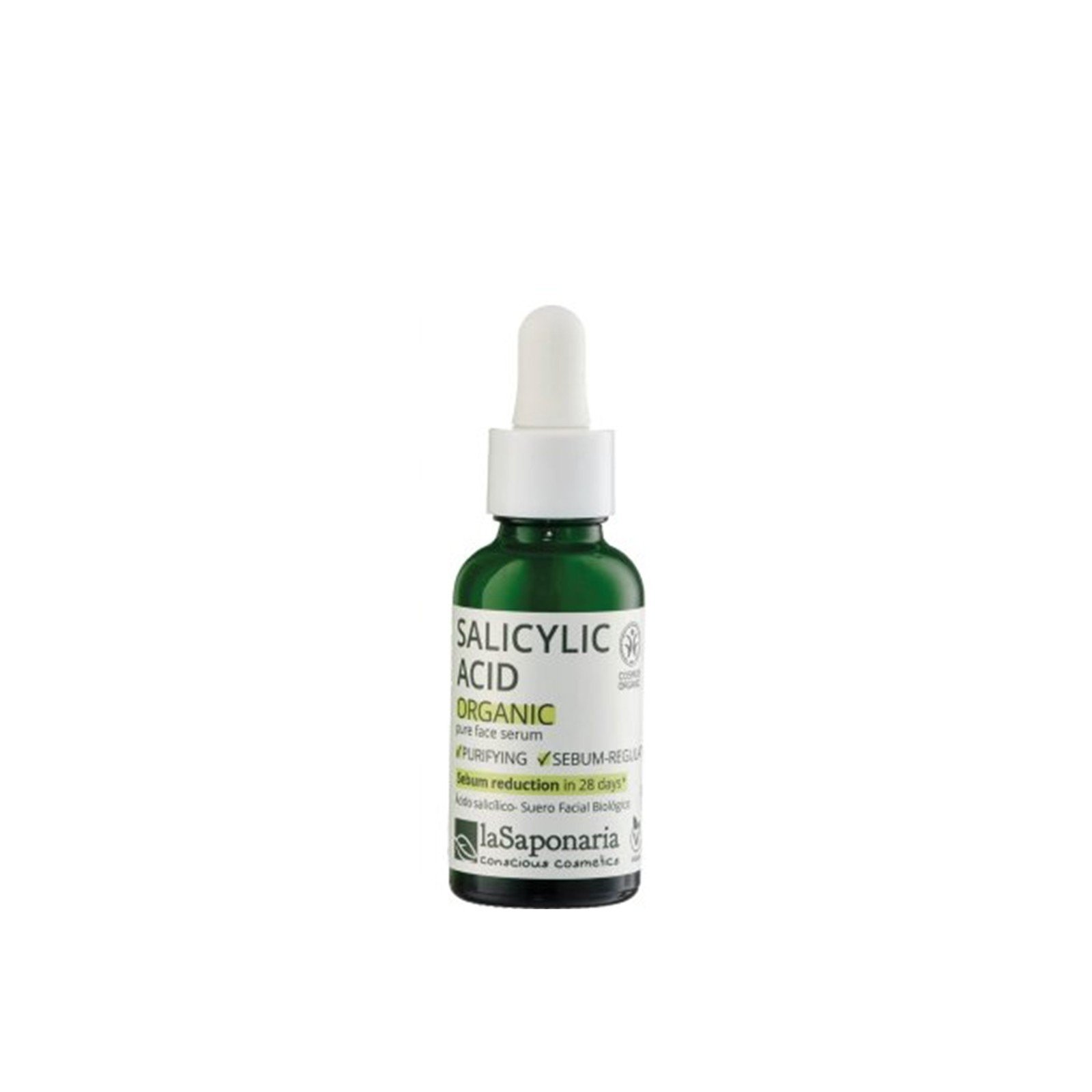 La Saponaria Salicylic Acid Organic Pure Face Serum 30ml