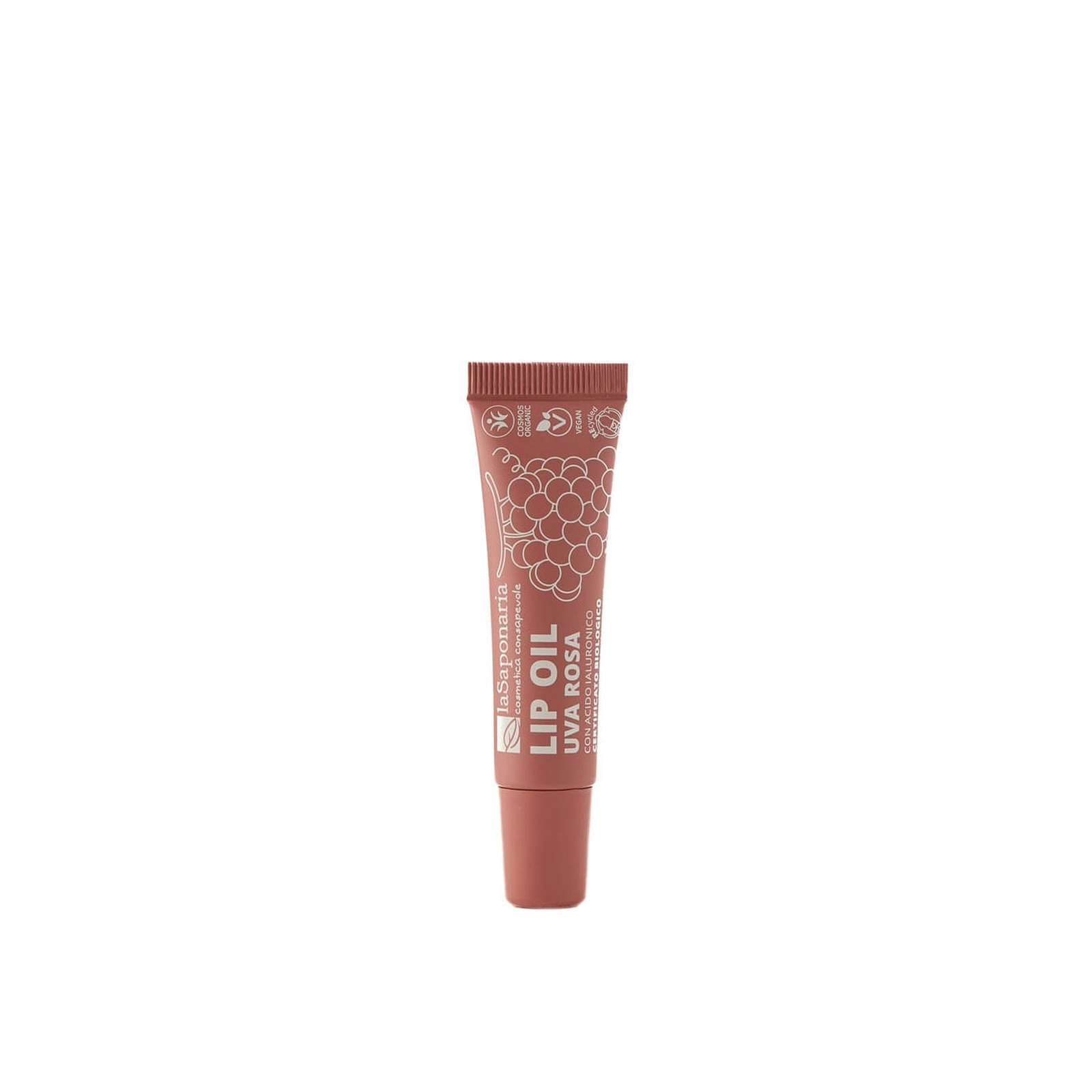 La Saponaria Tinted Lip Oil Pink Grape 12ml