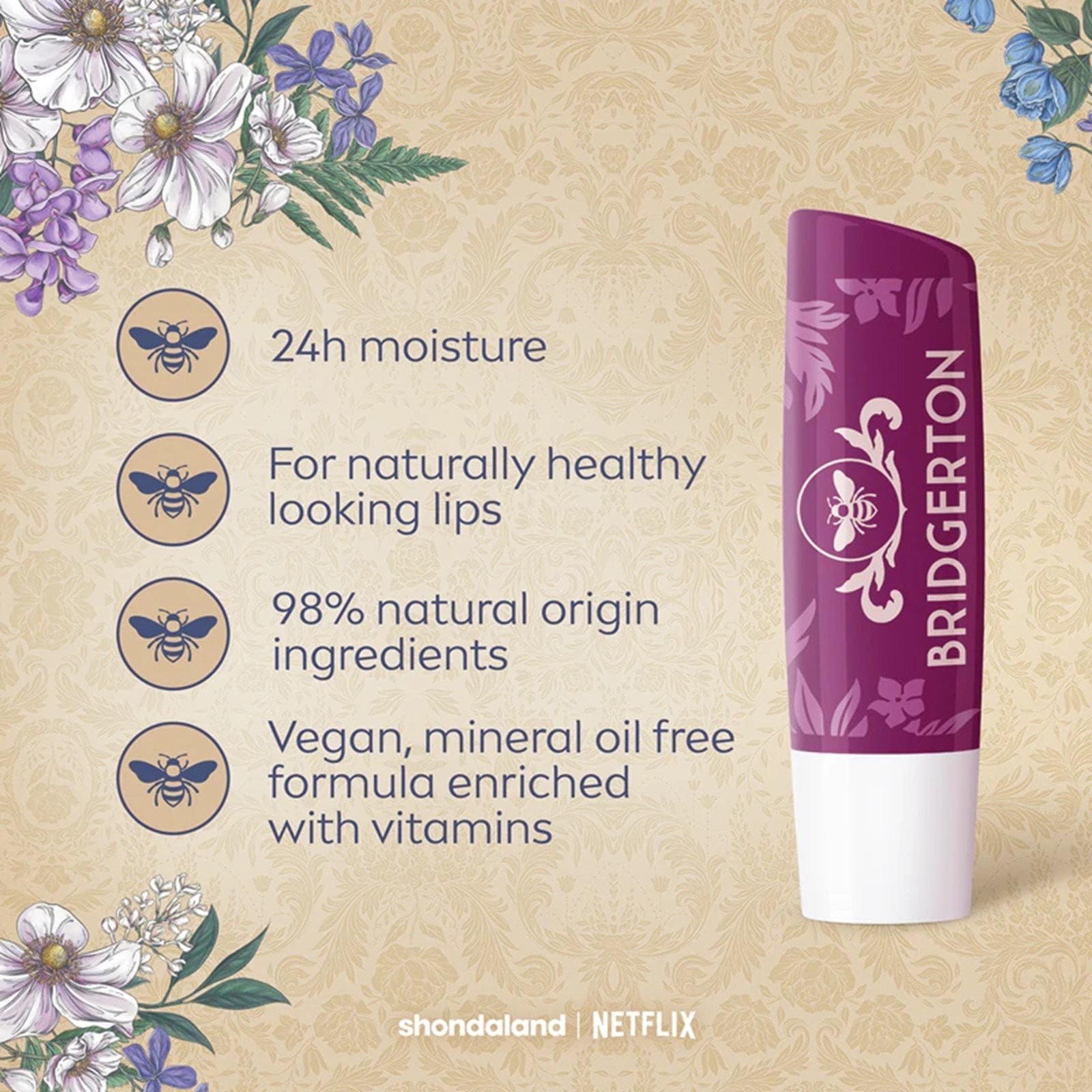 Labello Bridgerton Lip Balm Blackberry Pie 4.8g