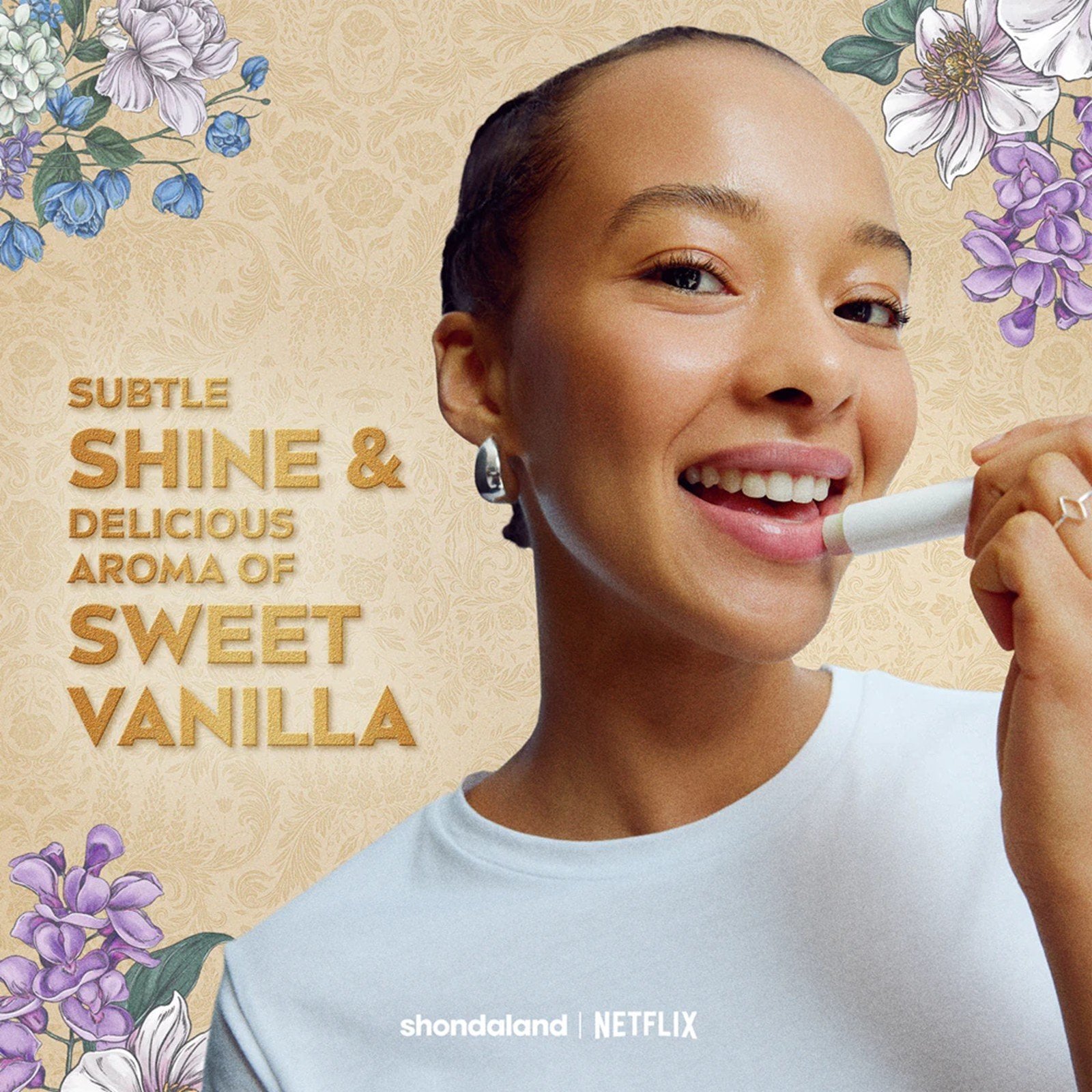 Labello Bridgerton Lip Balm Vanilla Biscuit 4.8g