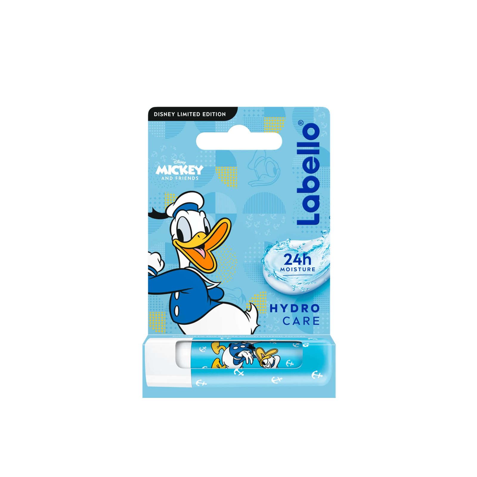Labello Disney Mickey And Friends Duck Donald Hydro Care 3+ Years Lip Balm 4.8g