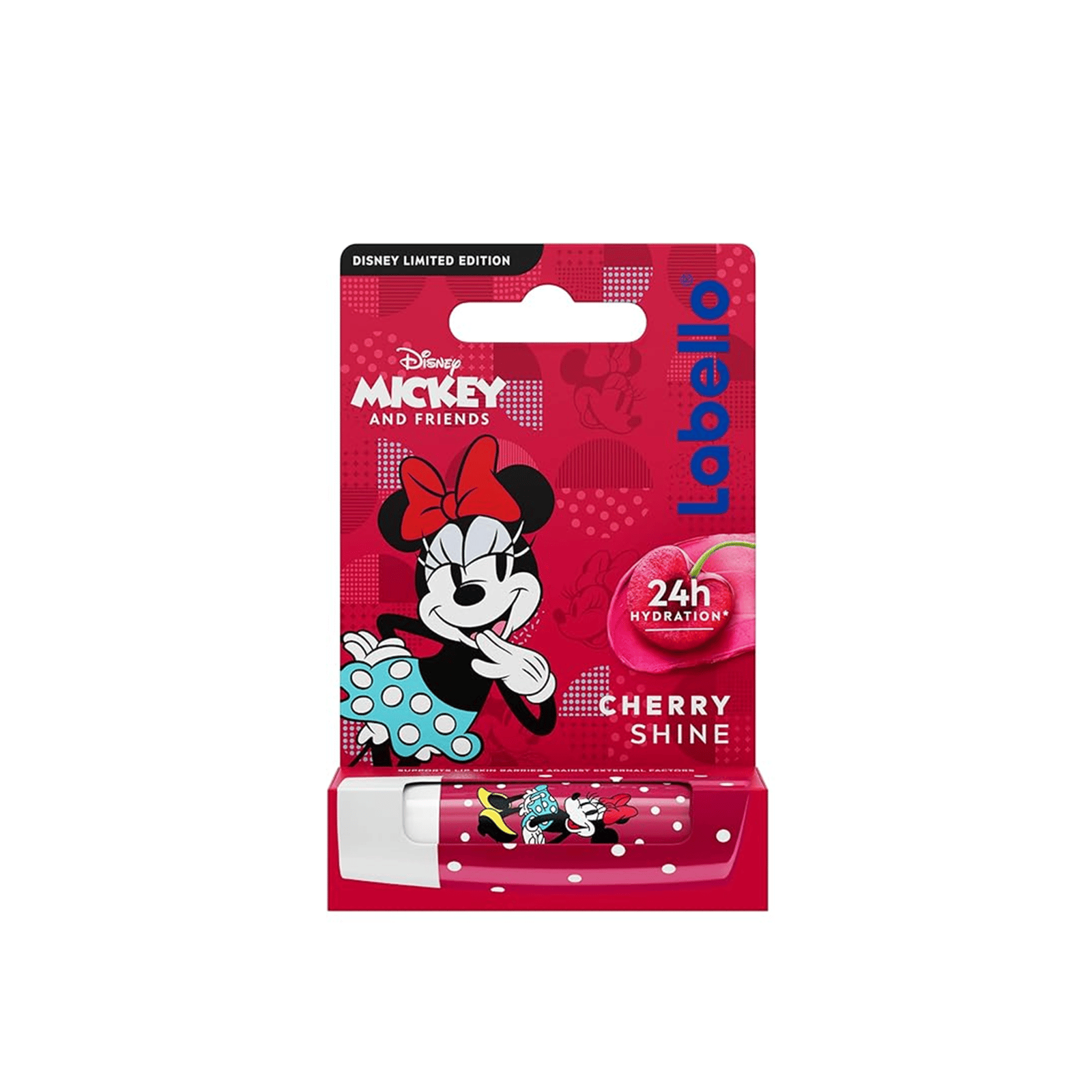 Labello Disney Mickey And Friends Minnie Cherry Shine 3+ Years Lip Balm 4.8g
