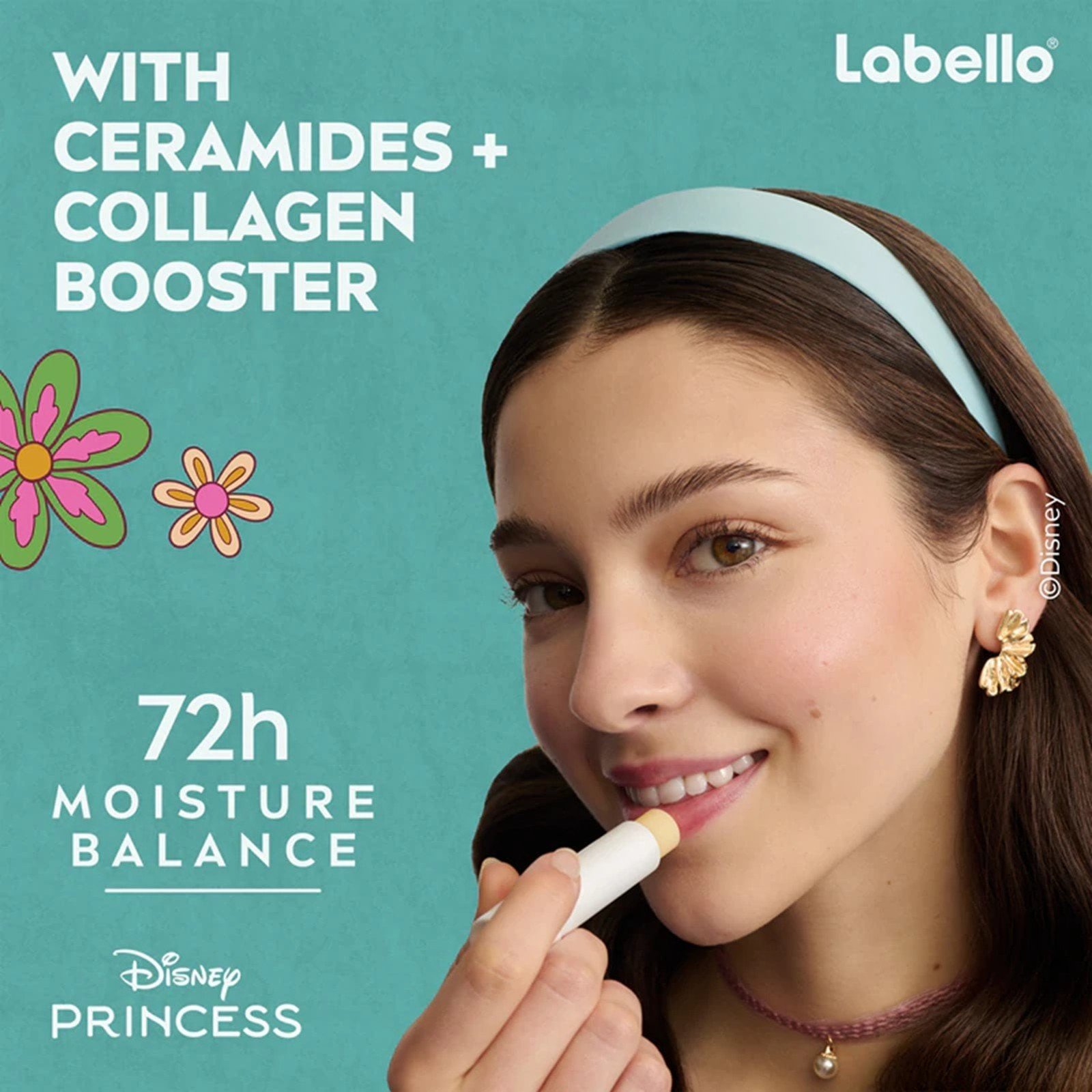 Labello Bálsamo labial de las Princesas Disney: Cenicienta, crema de mantequilla de vainilla, 4,8 g