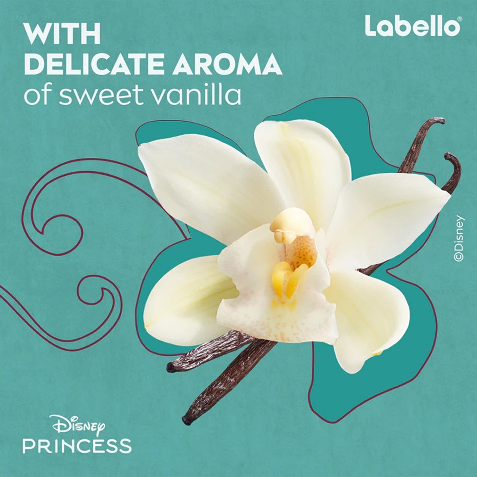 Labello Bálsamo labial de las Princesas Disney: Cenicienta, crema de mantequilla de vainilla, 4,8 g