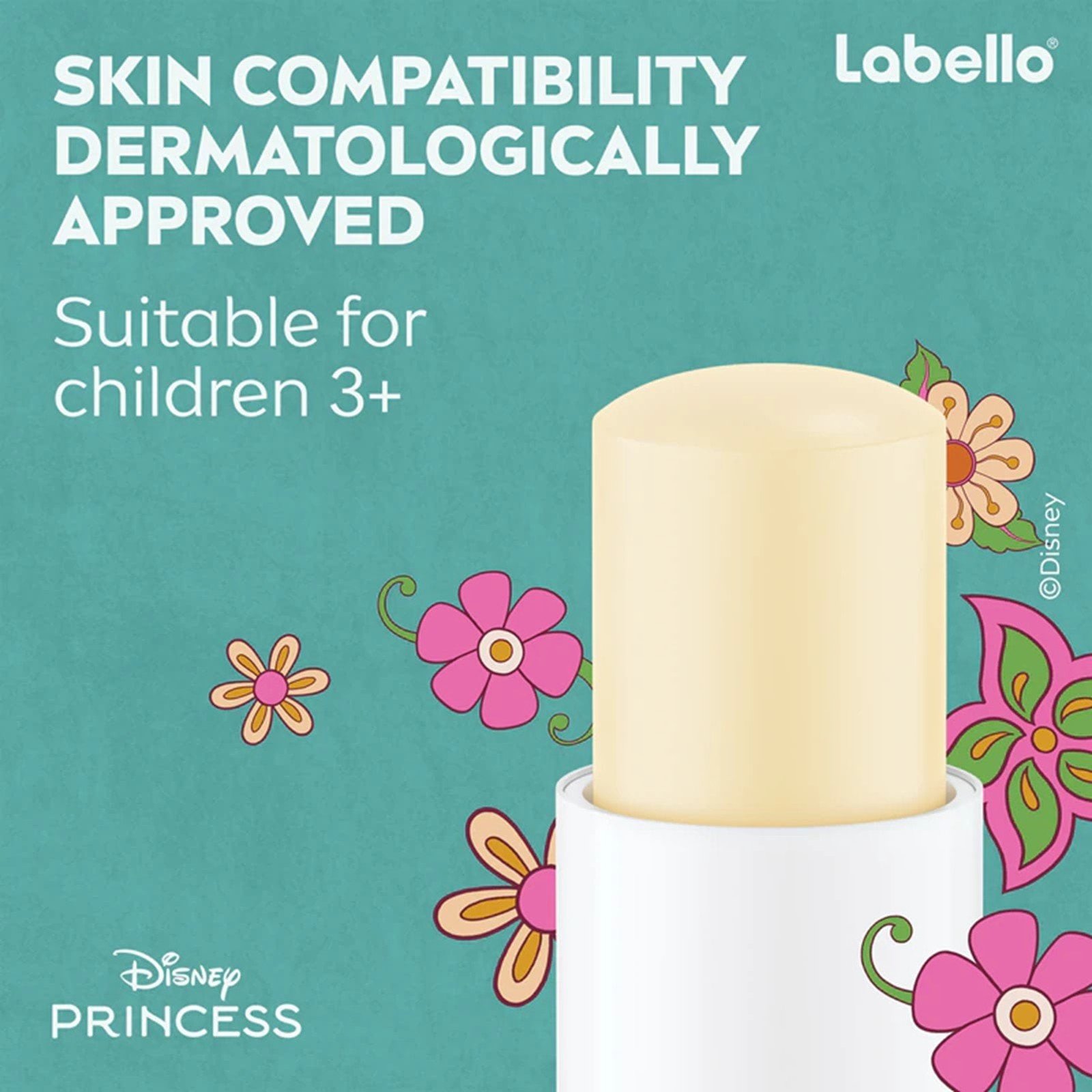 Labello Bálsamo labial de las Princesas Disney: Cenicienta, crema de mantequilla de vainilla, 4,8 g