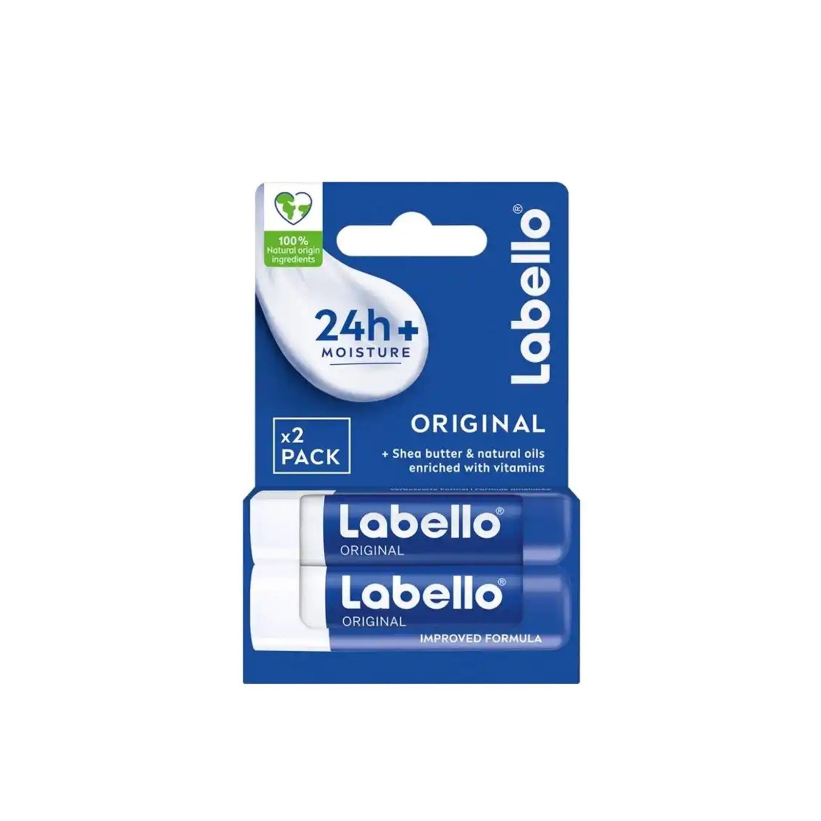 Labello Original Lip Balm 4.8g x2