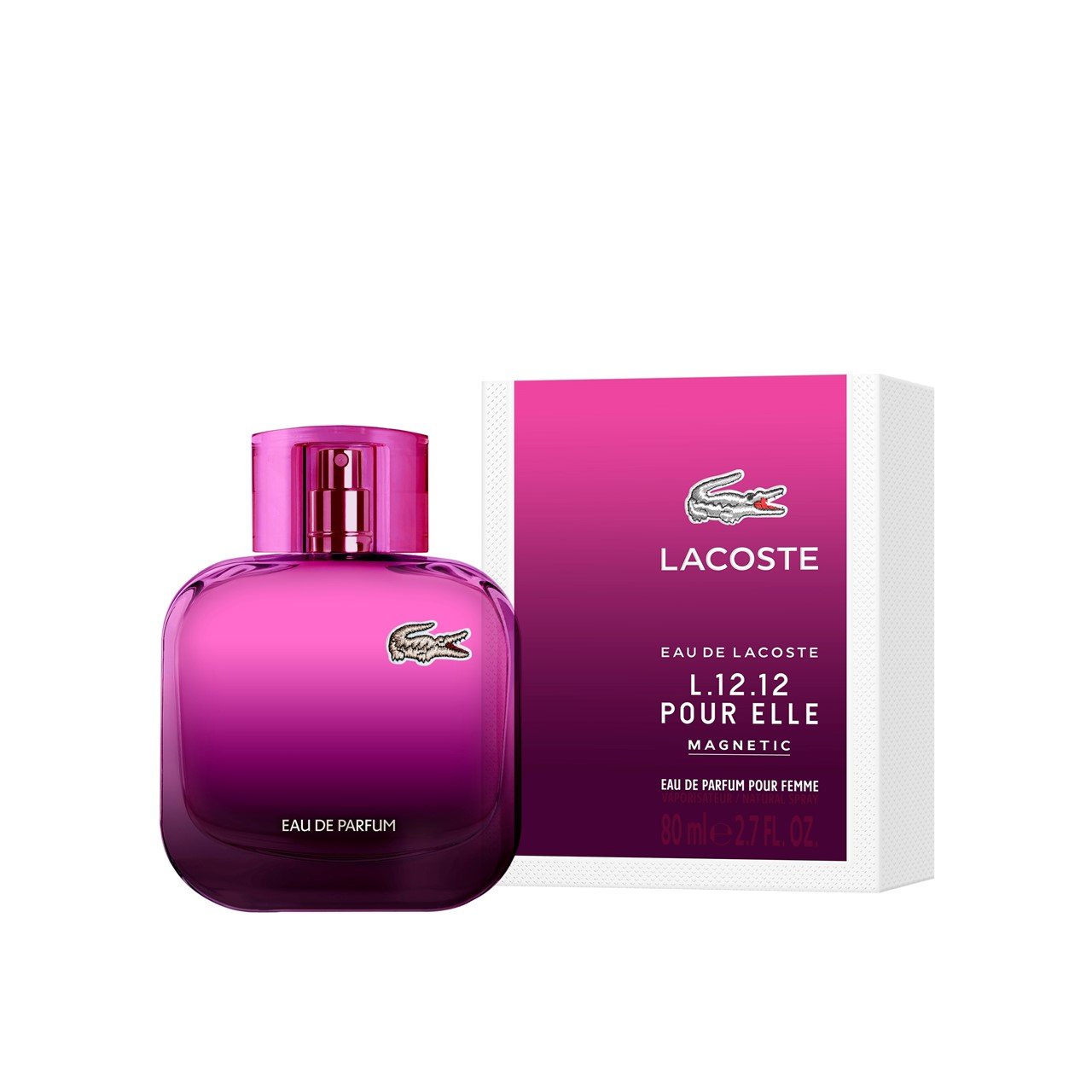 Lacoste L.12.12 Pour Elle Magnetic Eau de Parfum 80ml