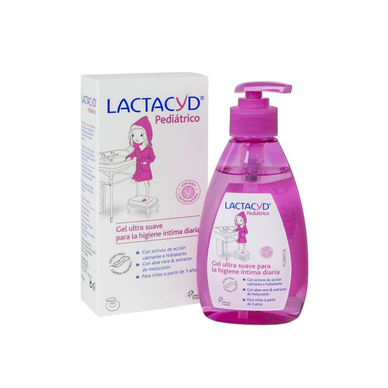 Lactacyd Girl Ultra Soft Intimate Wash Gel 200ml (6.76fl oz)