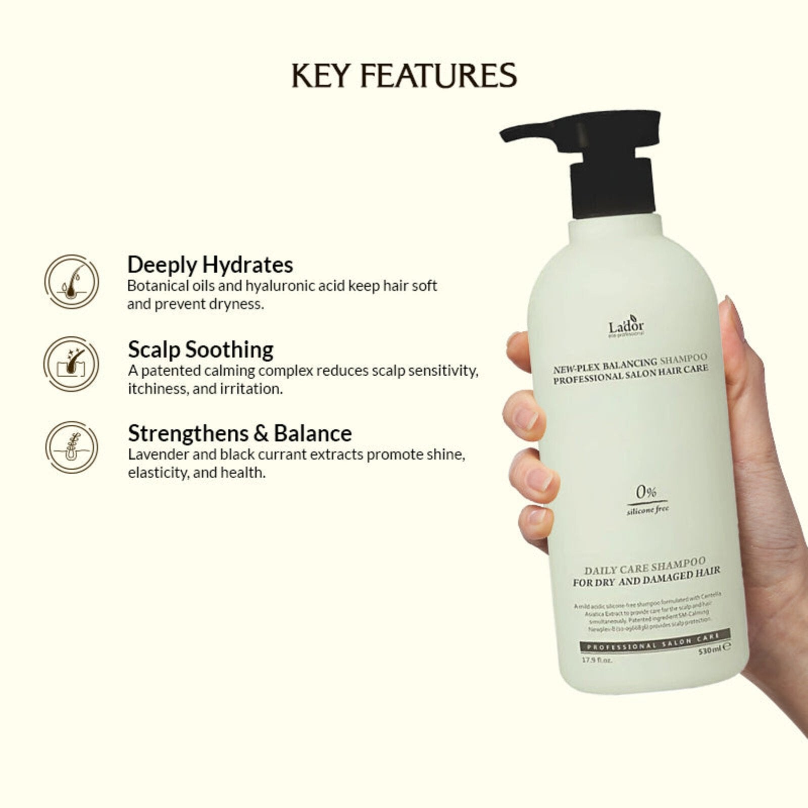 Lador New-Plex Balancing Shampoo 530ml