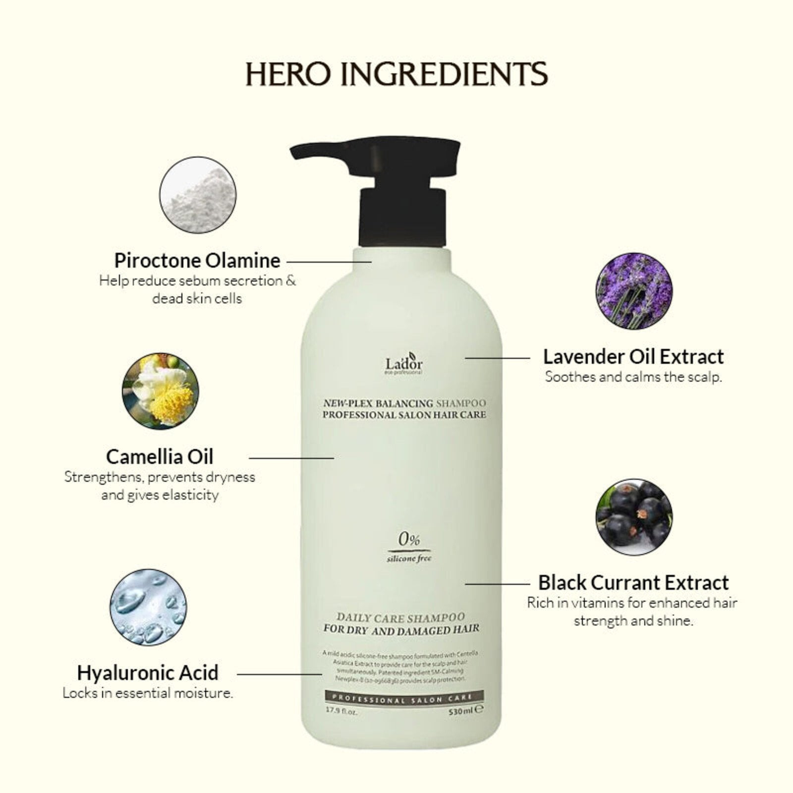 Lador New-Plex Balancing Shampoo 530ml