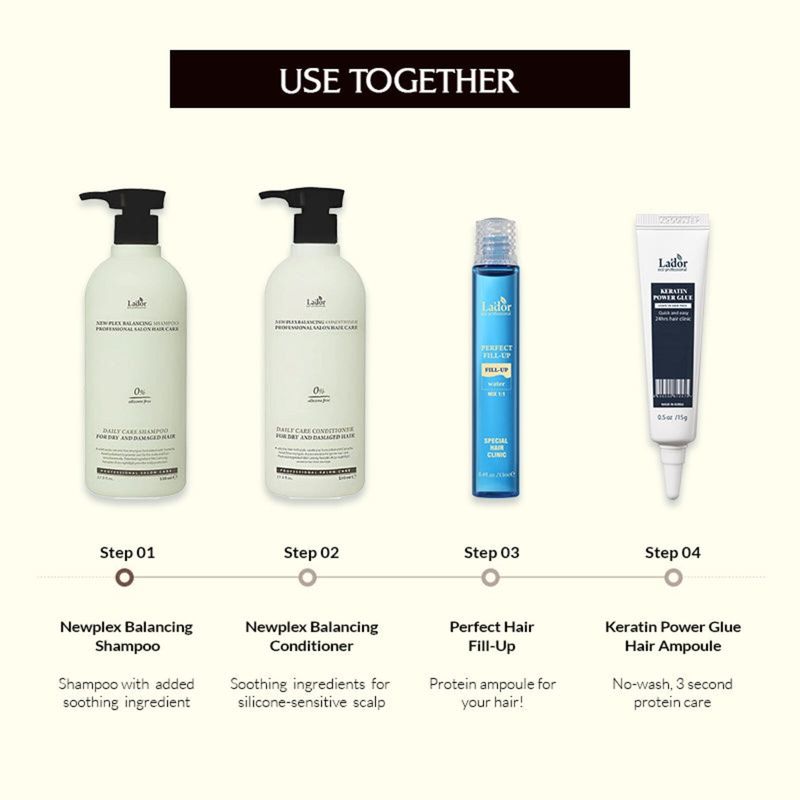 Lador New-Plex Balancing Shampoo 530ml