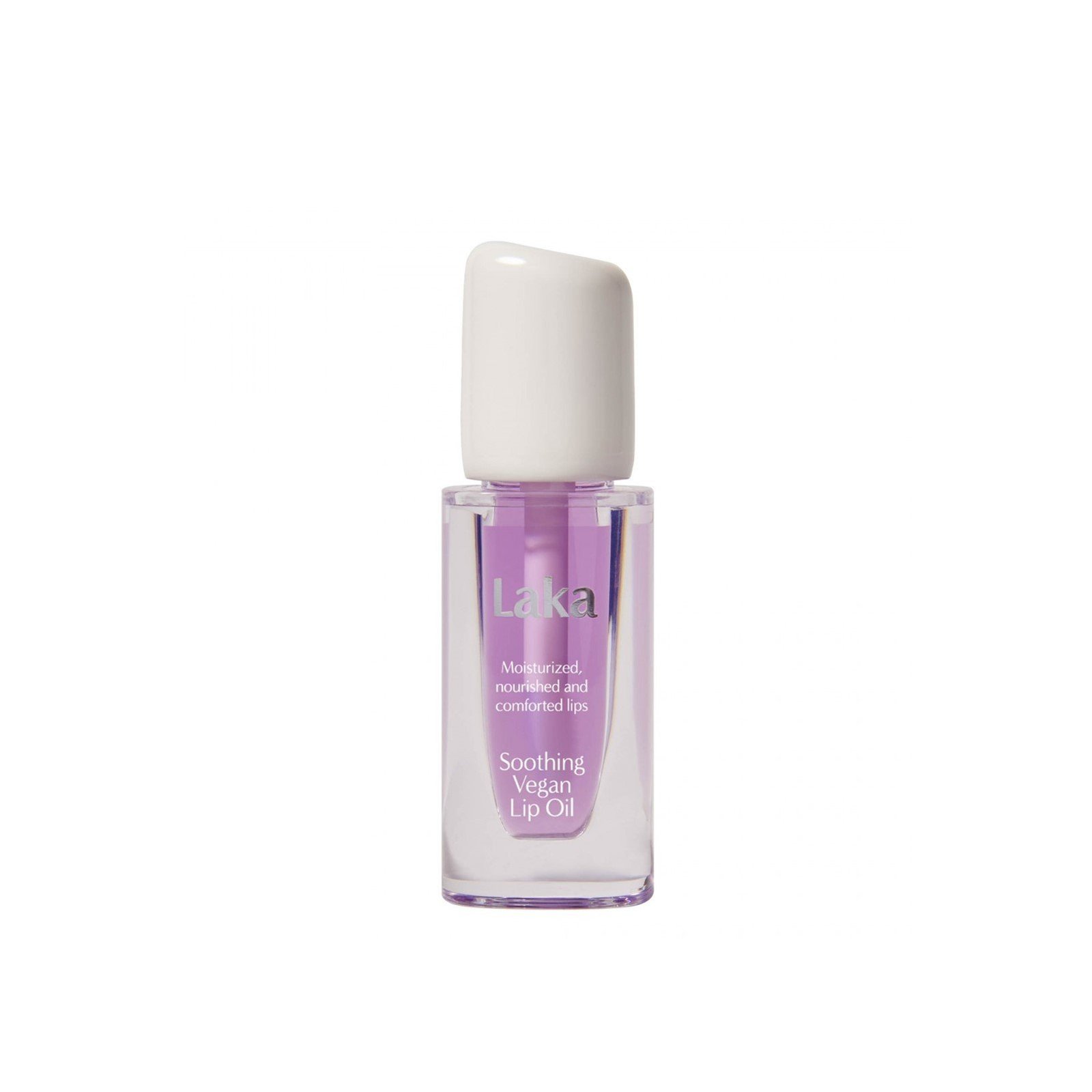 Laka Soothing Vegan Lip Oil Calming Purple 4.5ml (0.15 fl oz)