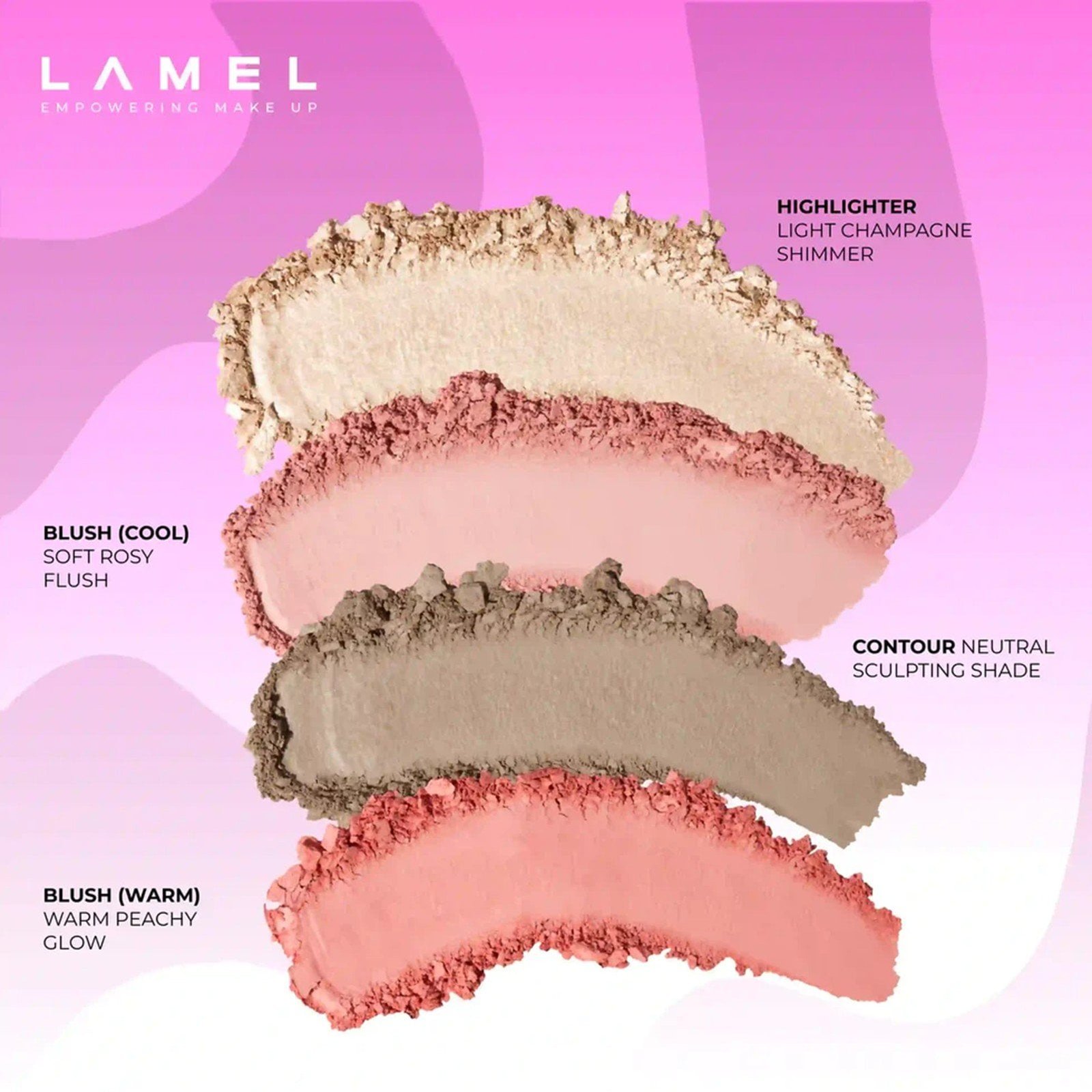 Lamel All-Over Face Palette 01 Light 11.5g