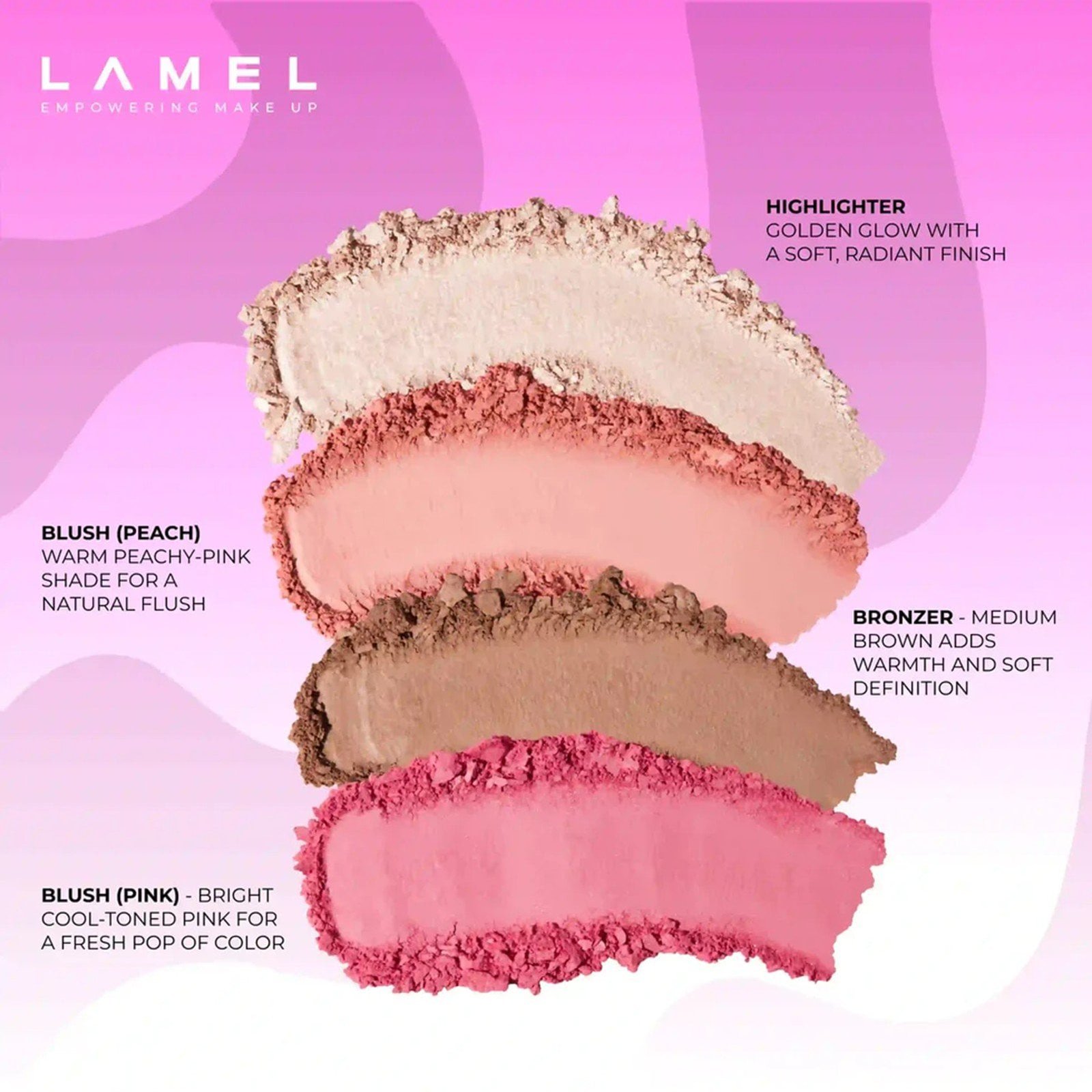 Lamel All-Over Face Palette 02 Medium 11.5g