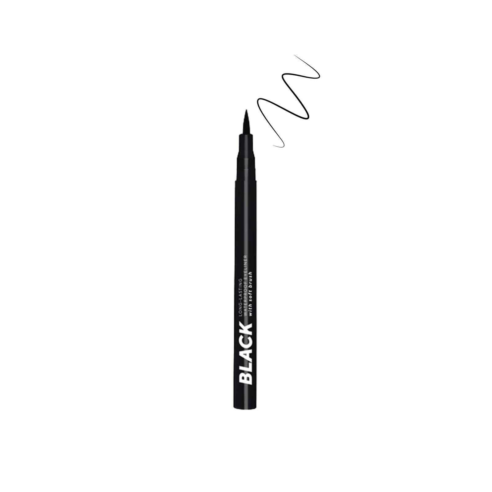 Lamel Long-Lasting Eyeliner With Soft Brush Black 0.6ml