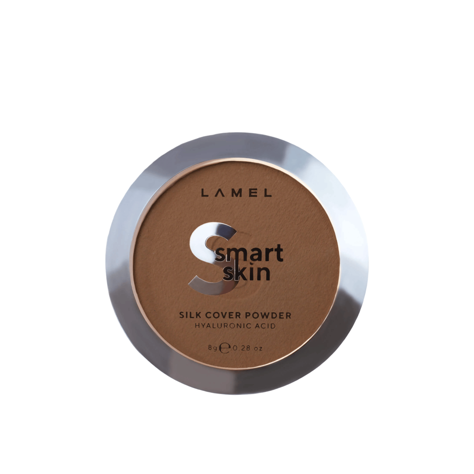 Lamel Smart Skin Silk Cover Powder 406 Deep Brown 8g