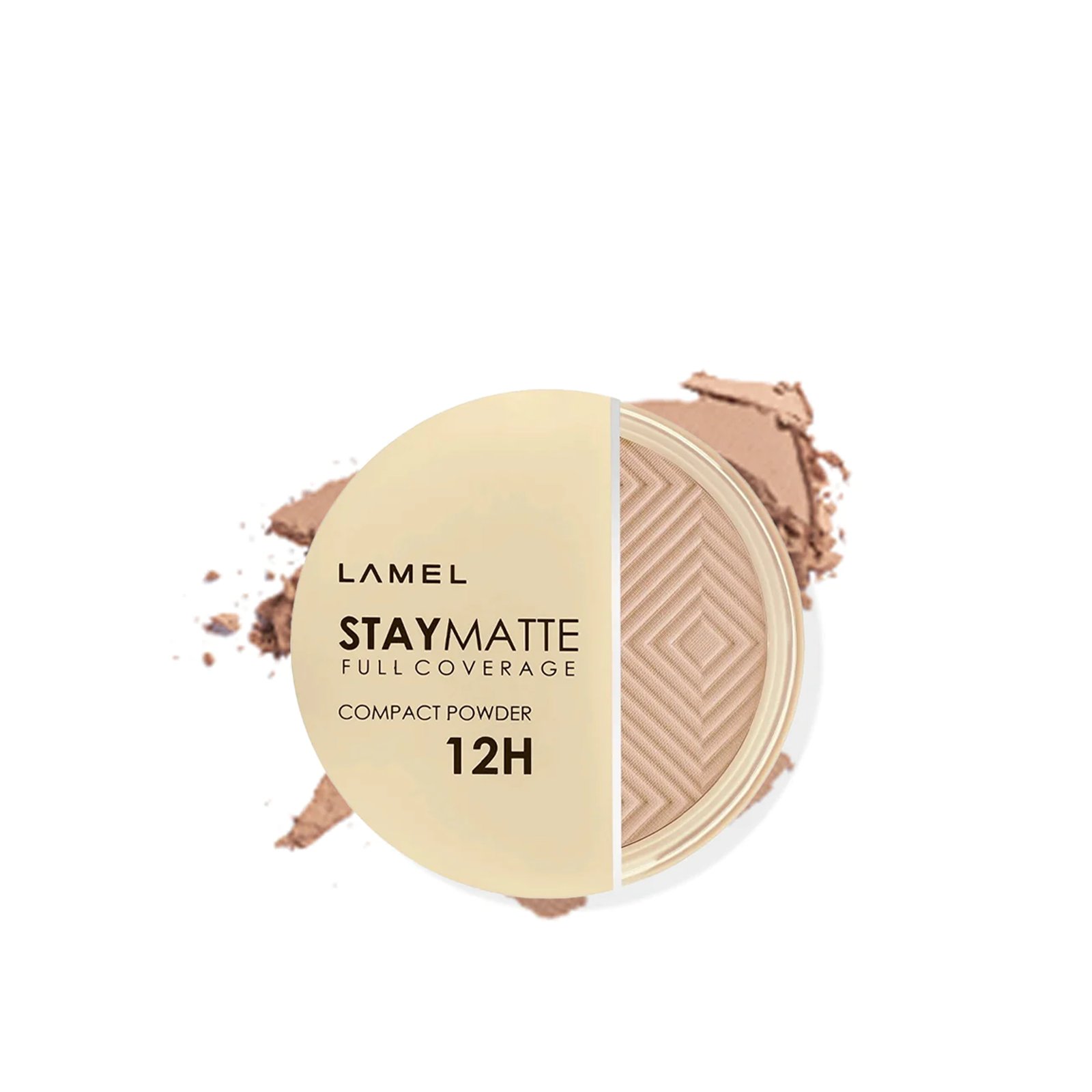 Lamel Stay Matte Full Coverage Compact Powder 404 Beige 12g