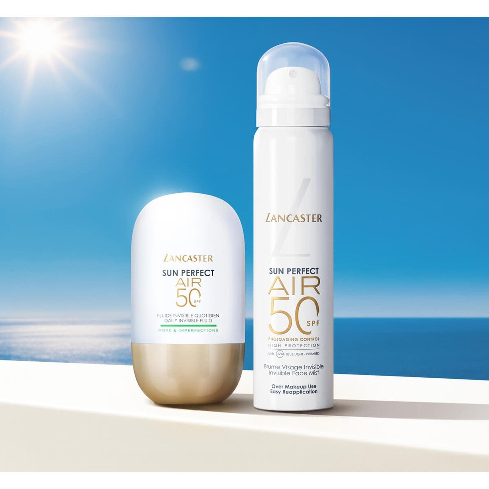Lancaster Sun Perfect Air Daily Invisible Fluid SPF50 Pore & Imperfections 40ml