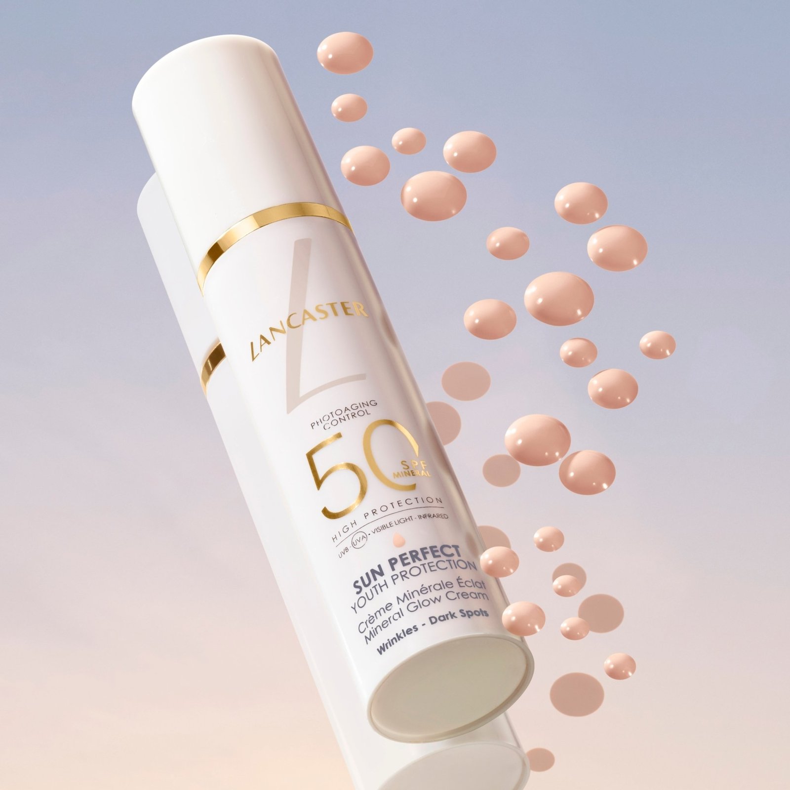 Lancaster Sun Perfect Crema Mineral Glow Protectora de Juventud SPF50 50g