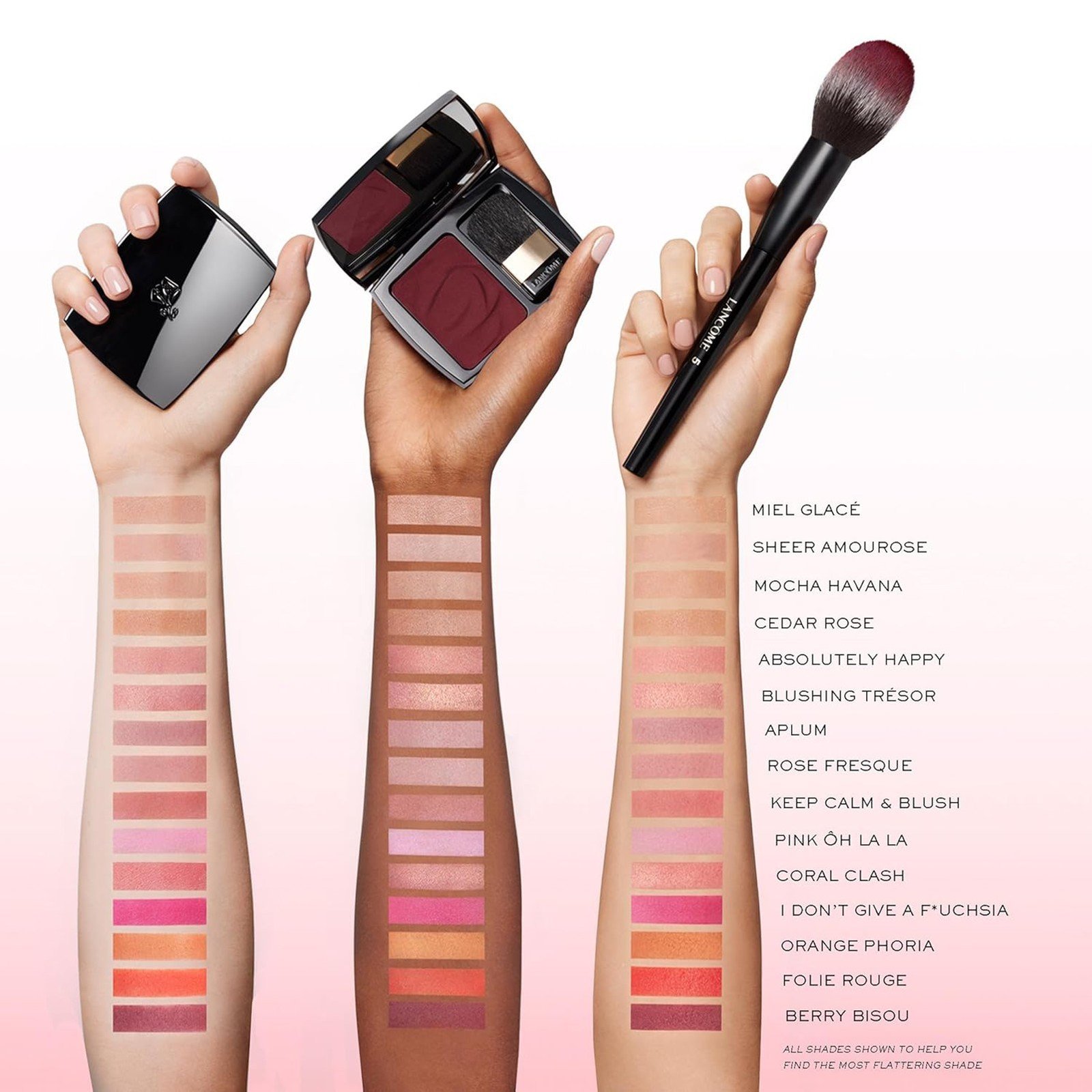 Lancôme Subtil Powder Blush 217 Miel Glacé 5.1g