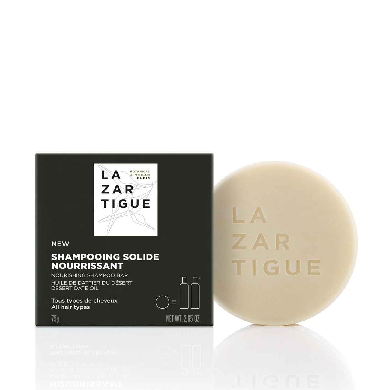 Lazartigue Nourishing Shampoo Bar 75g