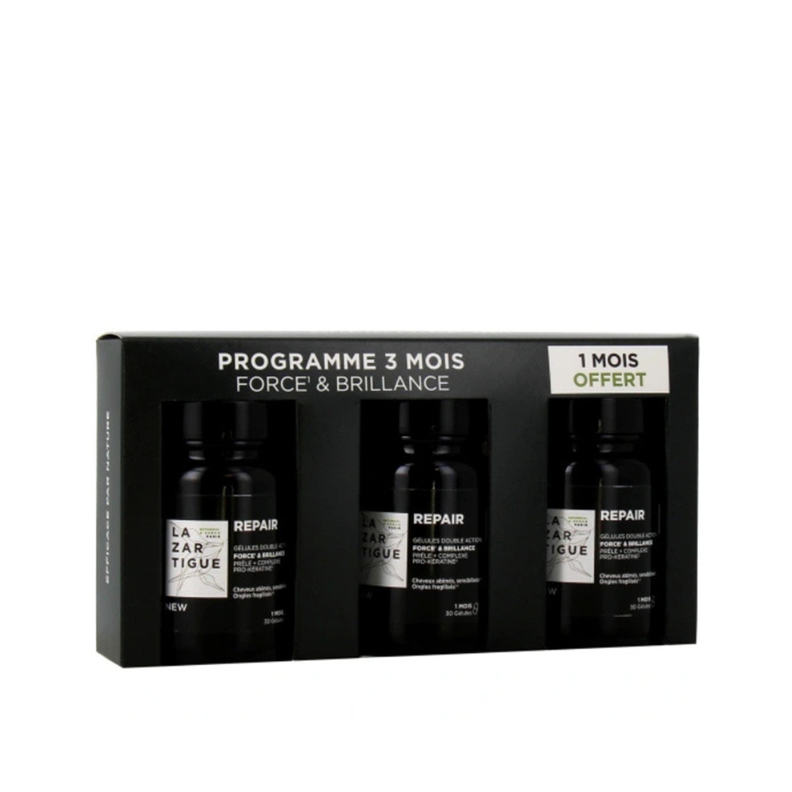 Lazartigue Repair Double Action Strength and Shine Capsules 3x30