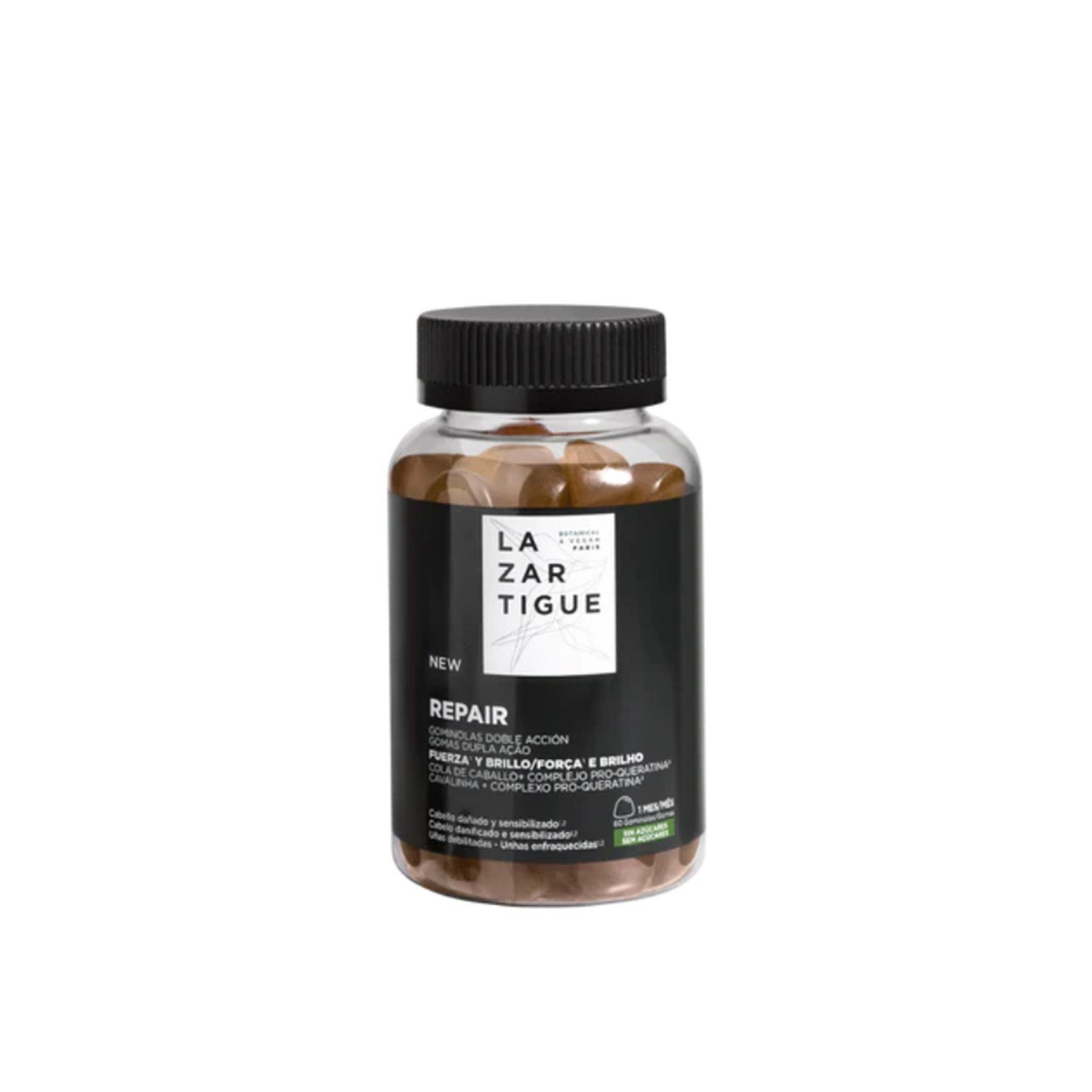 Lazartigue Repair Double Action Strength and Shine Gummies x60