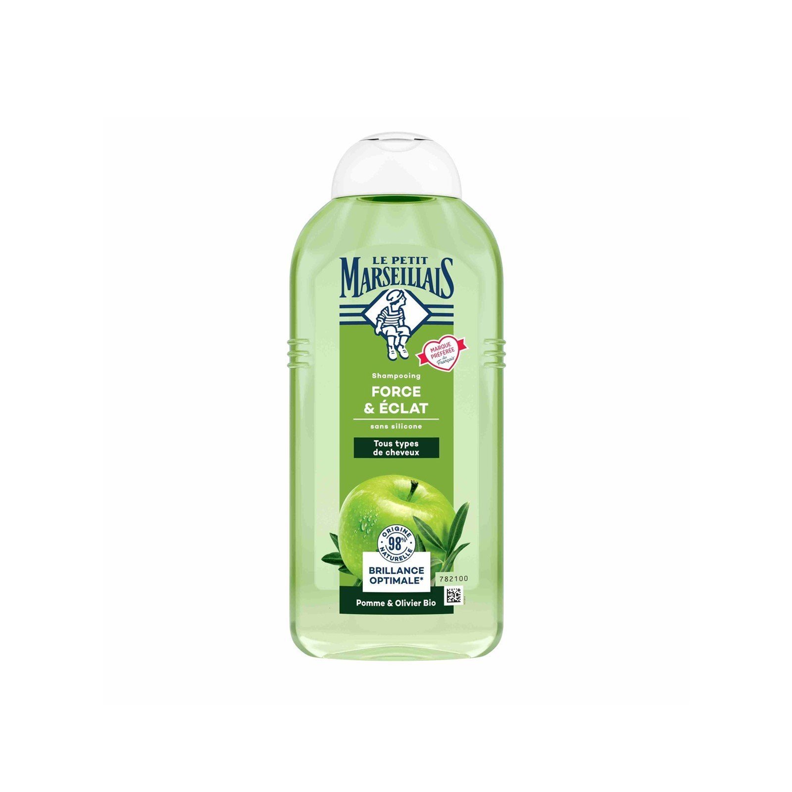 Le Petit Marseillais Strength & Shine Shampoo with Organic Apple and Olive 300ml