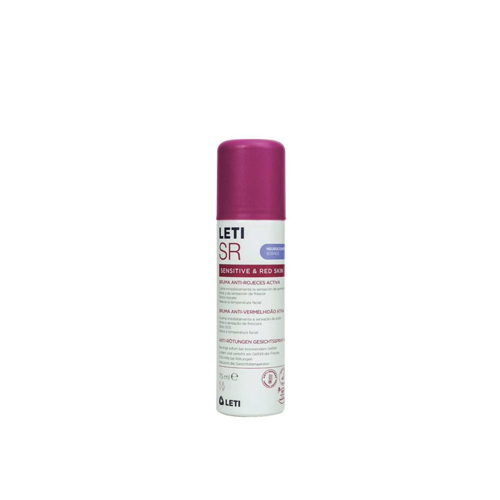 LETI SR Active Anti-Redness Mist 75ml (2.54 fl oz)
