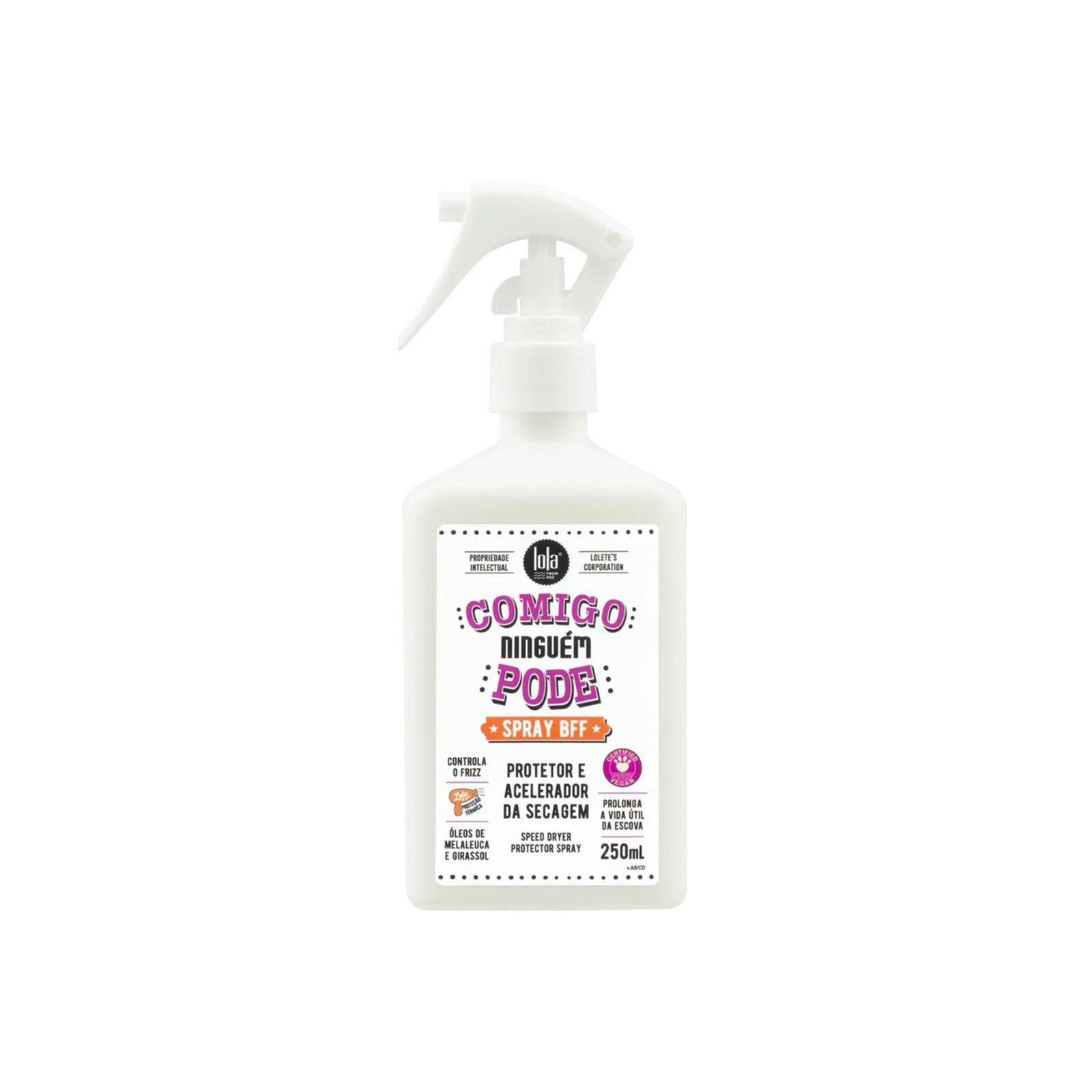 Lola Cosmetics Comigo Ninguém Pode Spray BFF Speed Dryer Protector Spray 250ml