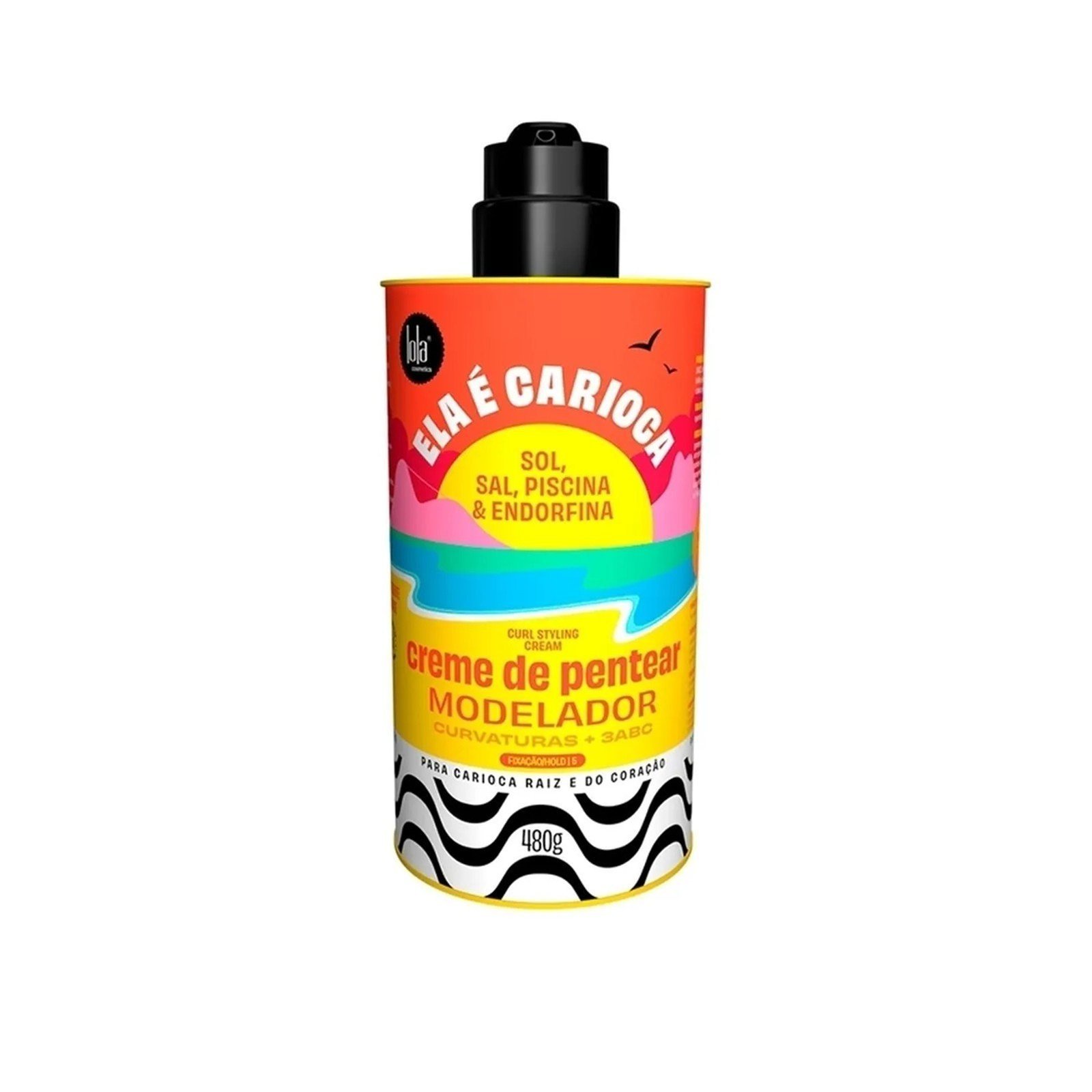 Lola Cosmetics Ela é Carioca 3ABC Curl Styling Cream 480g (16.93oz)
