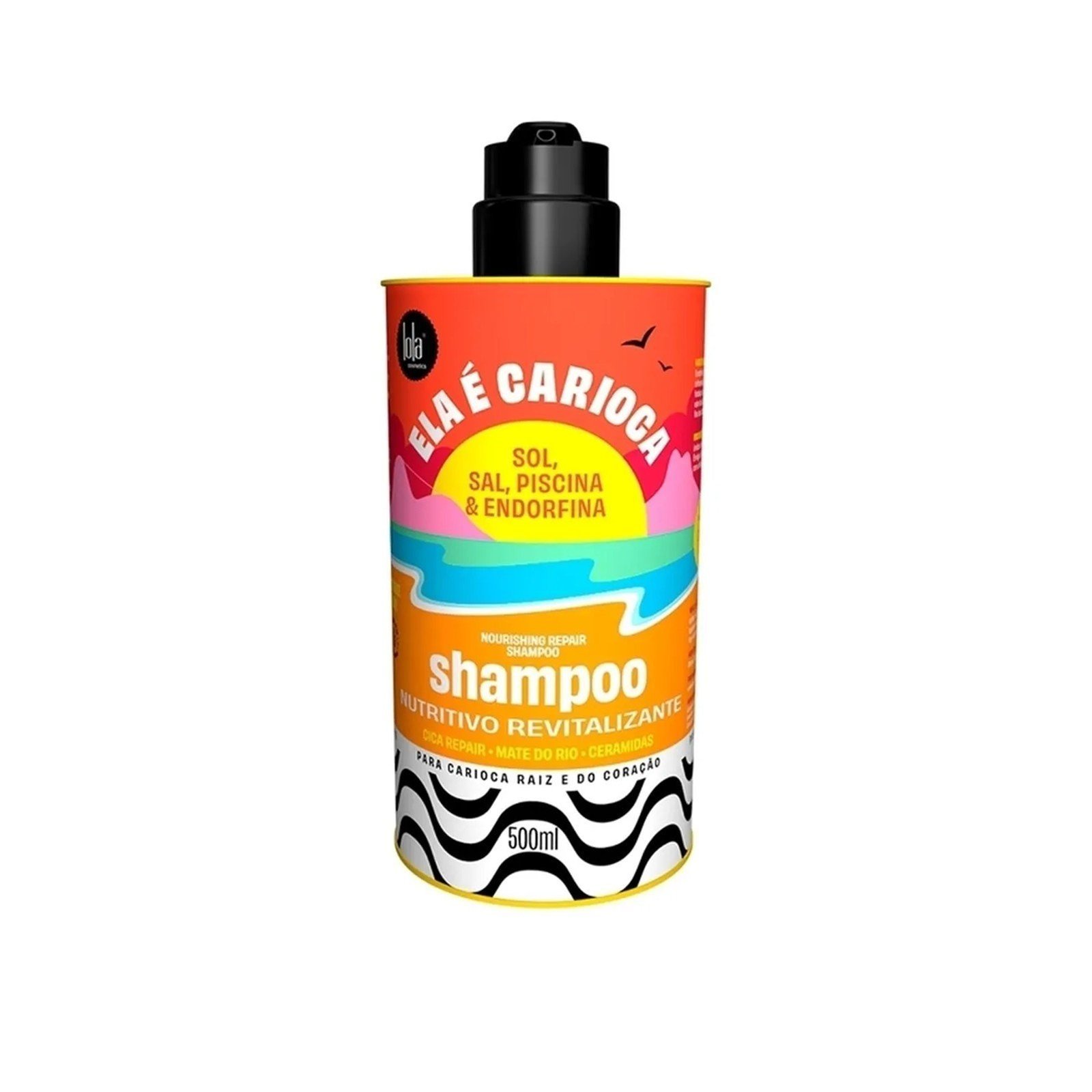 Lola Cosmetics Ela é Carioca Nourishing Repair Shampoo 500ml (16.9floz)