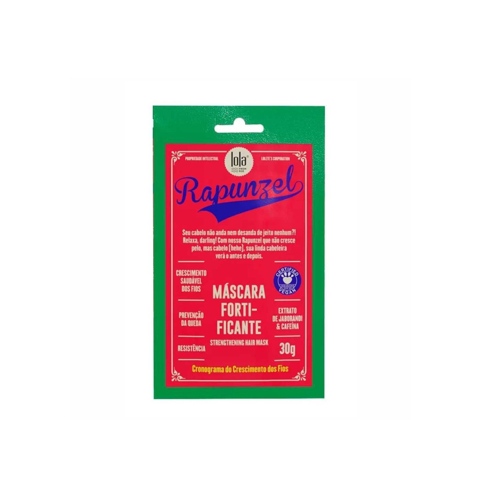 Lola Cosmetics Rapunzel Strengthening Hair Mask