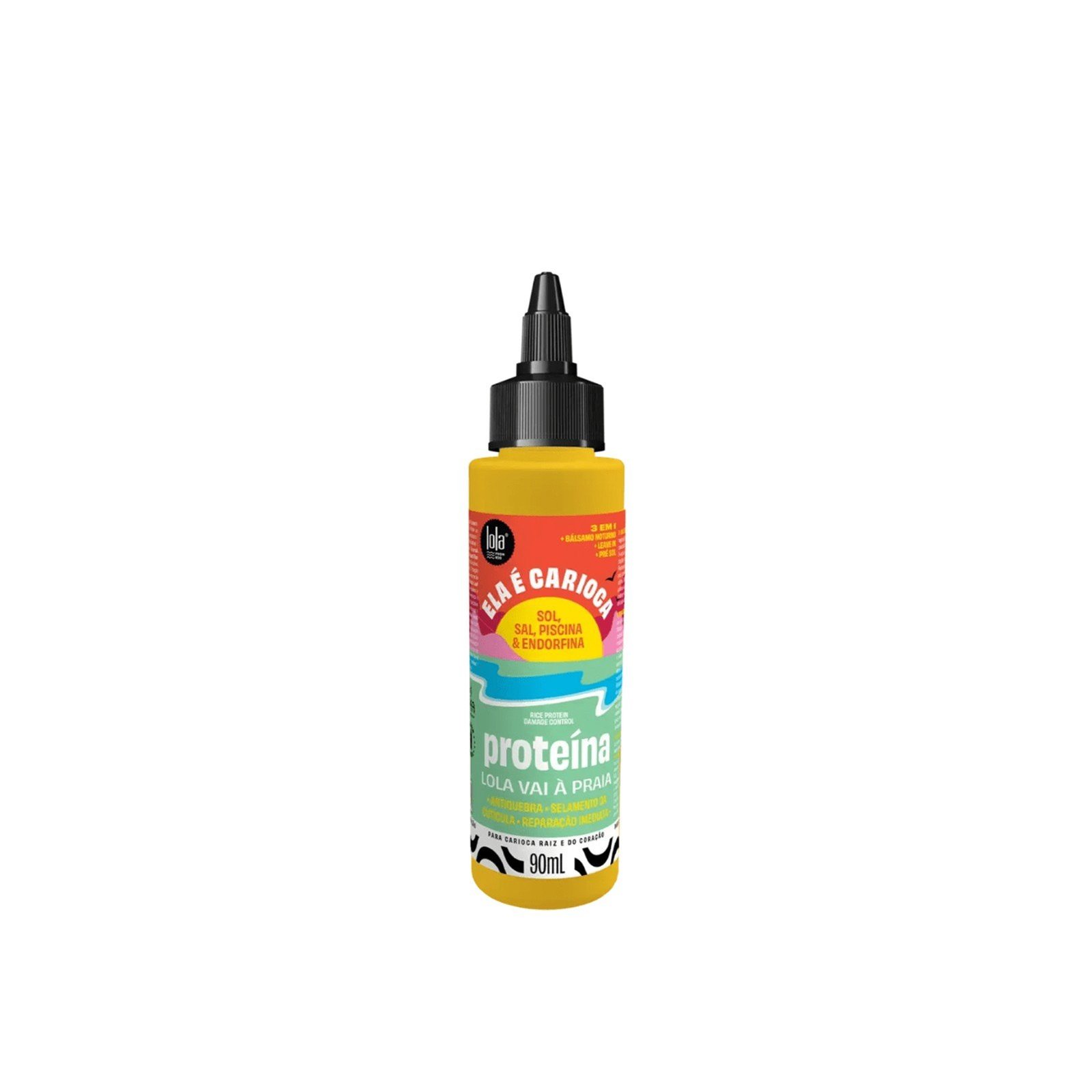 Lola Ela é Carioca Proteína Lola Vai á Praia 3-in-1 Leave-In 90g قطر