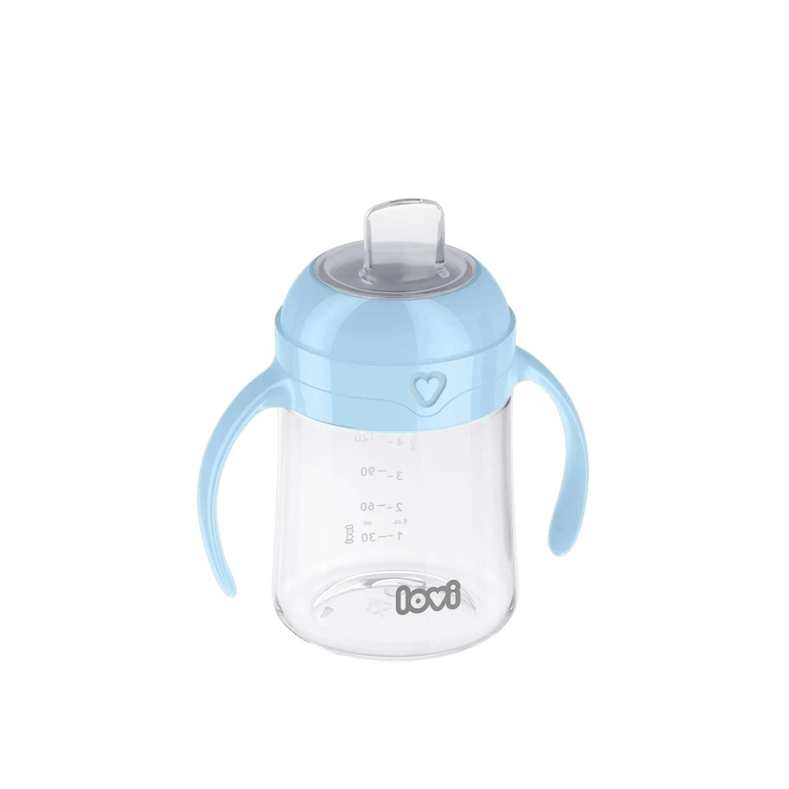 LOVI First Cup with Spout 6m+ Blue 150ml قطر التوصيل