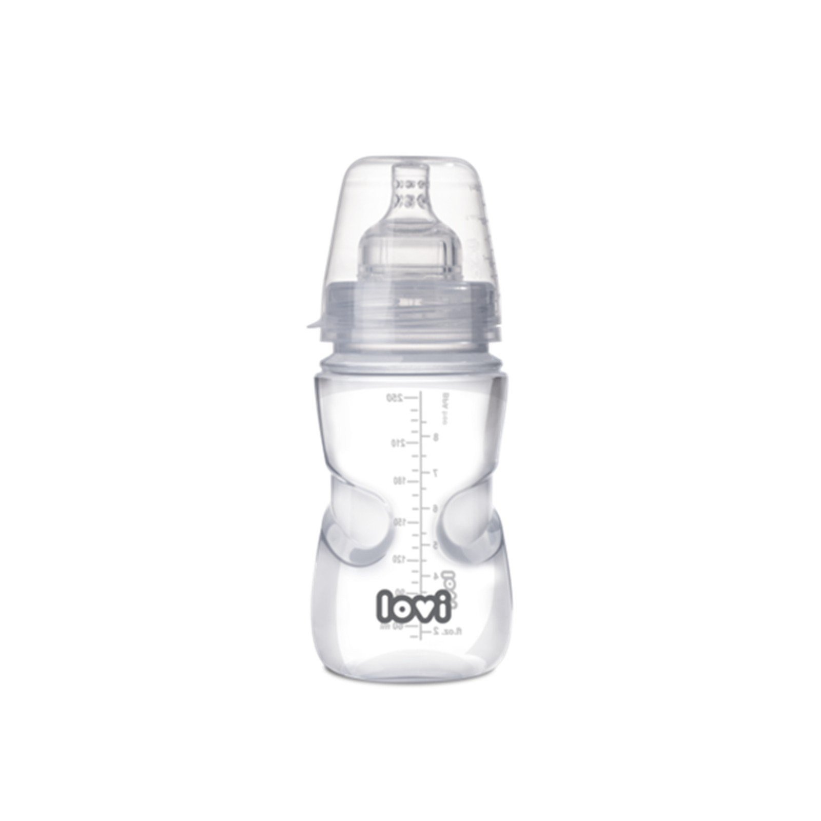 LOVI Medical+ BPA-Free Anti-Colic Bottle Slow Flow 3m+ 250ml