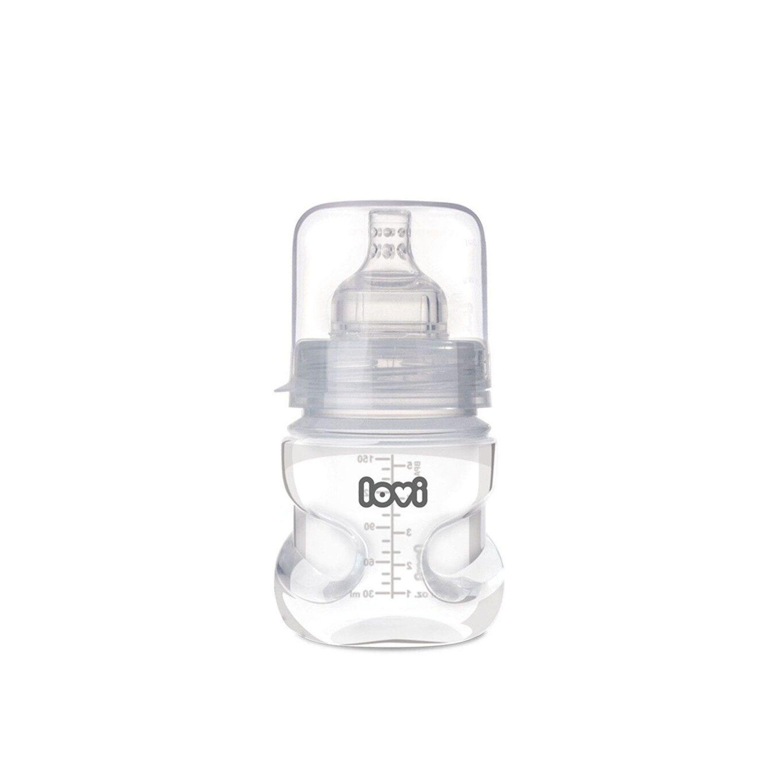 LOVI Self-Sterilizing BPA-Free Anti-Colic Bottle Mini Flow 0m+ 150ml (5.07)