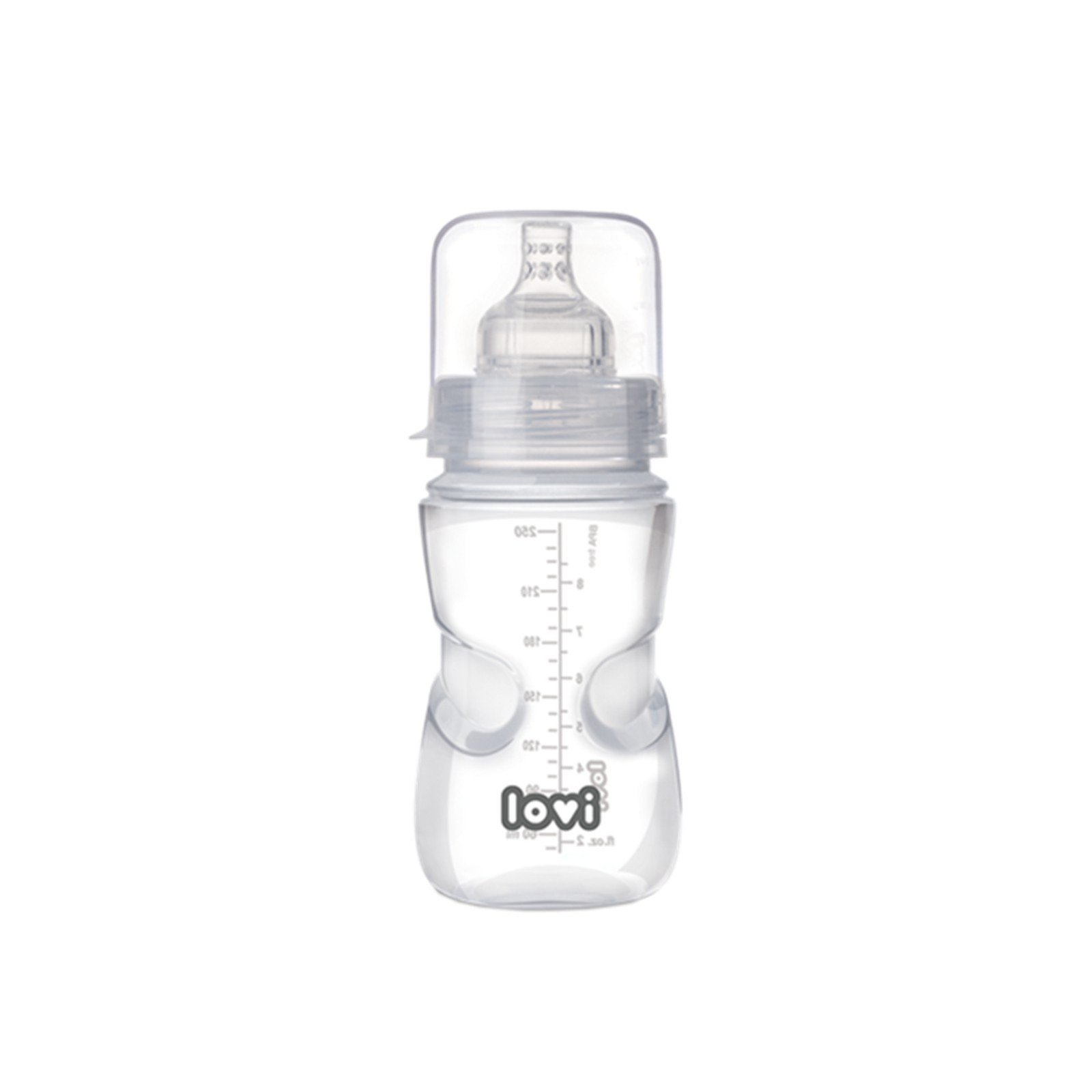 LOVI Self-Sterilizing BPA-Free Anti-Colic Bottle Slow Flow 3m+ 250ml Qatar