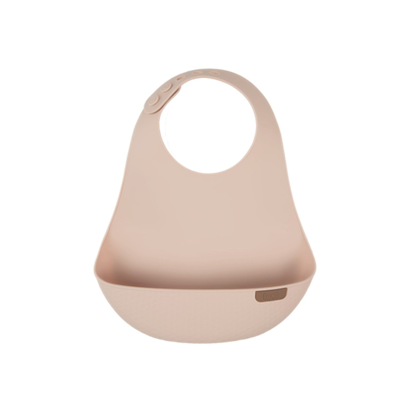 LOVI Silicone Bib with Pocket Nude Qatar