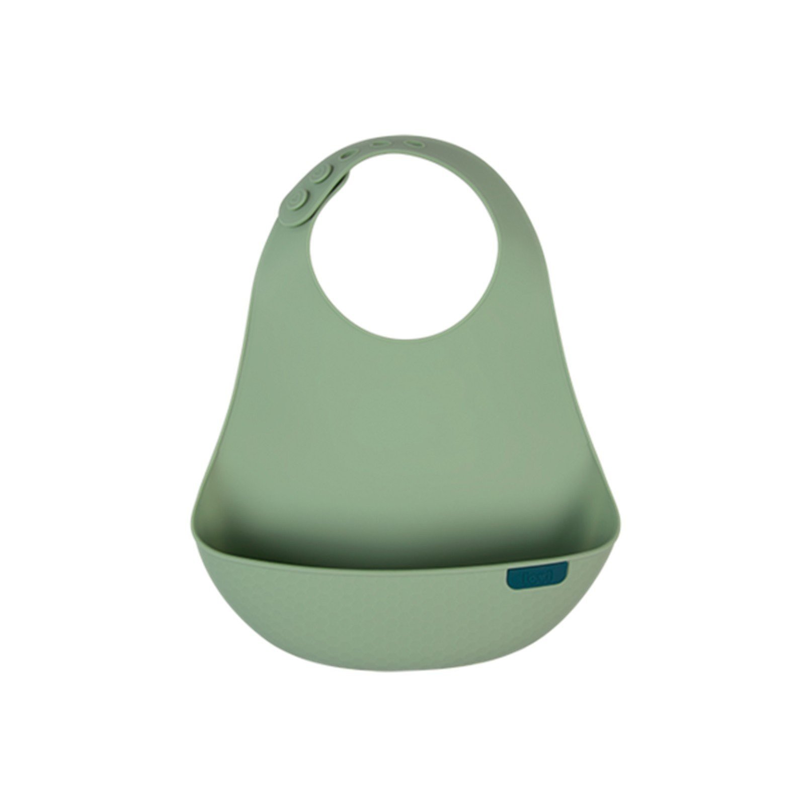 LOVI Silicone Bib with Pocket Pistachio​ Qatar