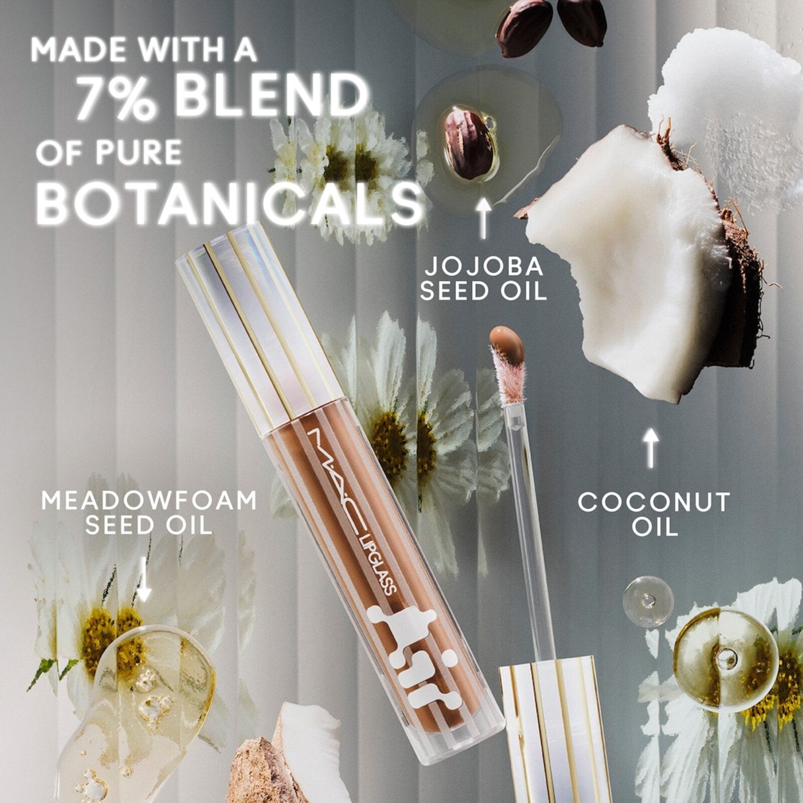 M.A.C Cosmetics Lipglass Air Non-Sticky Gloss 226 Casual 15ml