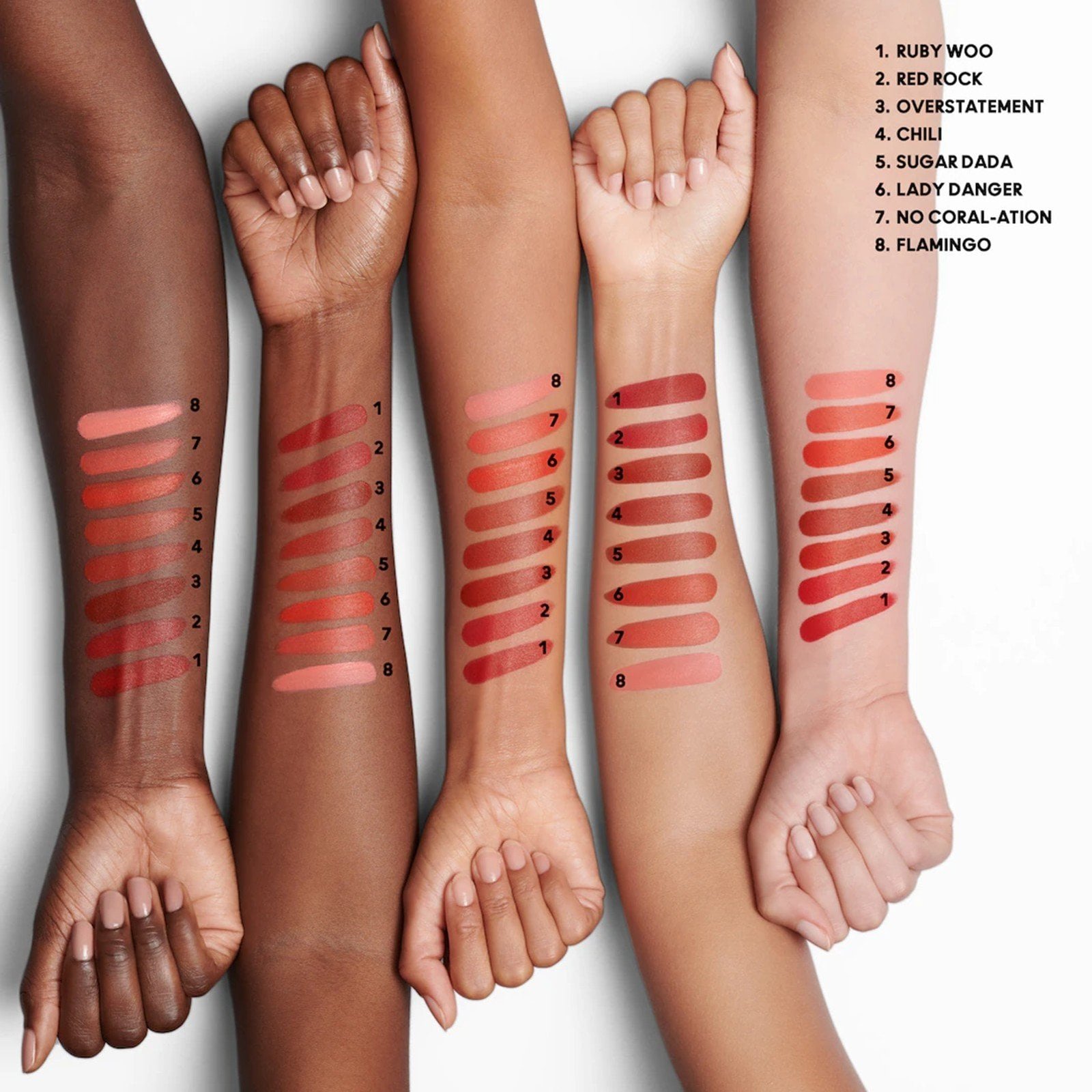 M.A.C Cosmetics M.A.Cximal Matte Lipstick 691 Ruby Woo 3.5g