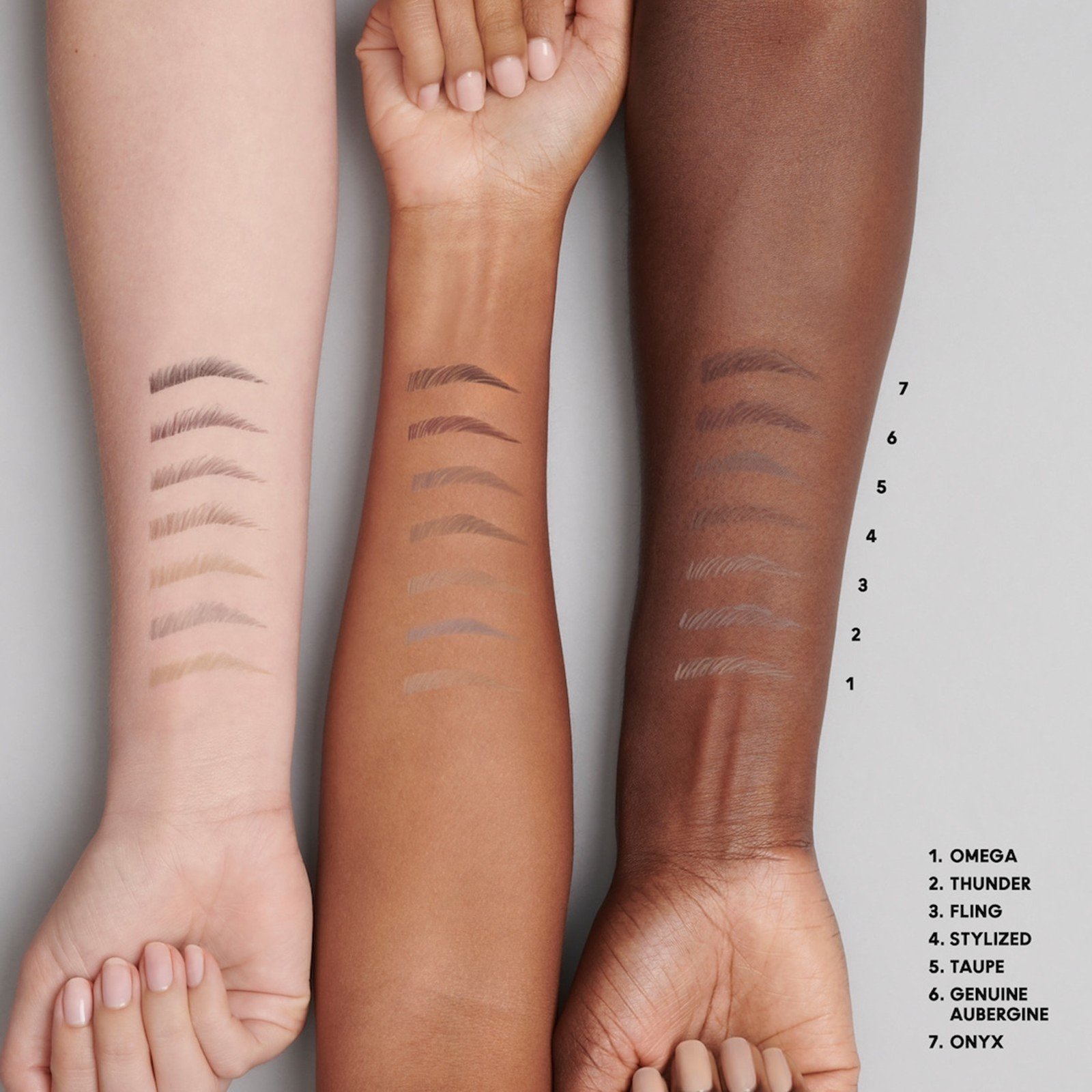 M.A.C Cosmetics Pro Brow Definer 1mm Genuine Aubergine 0.03g