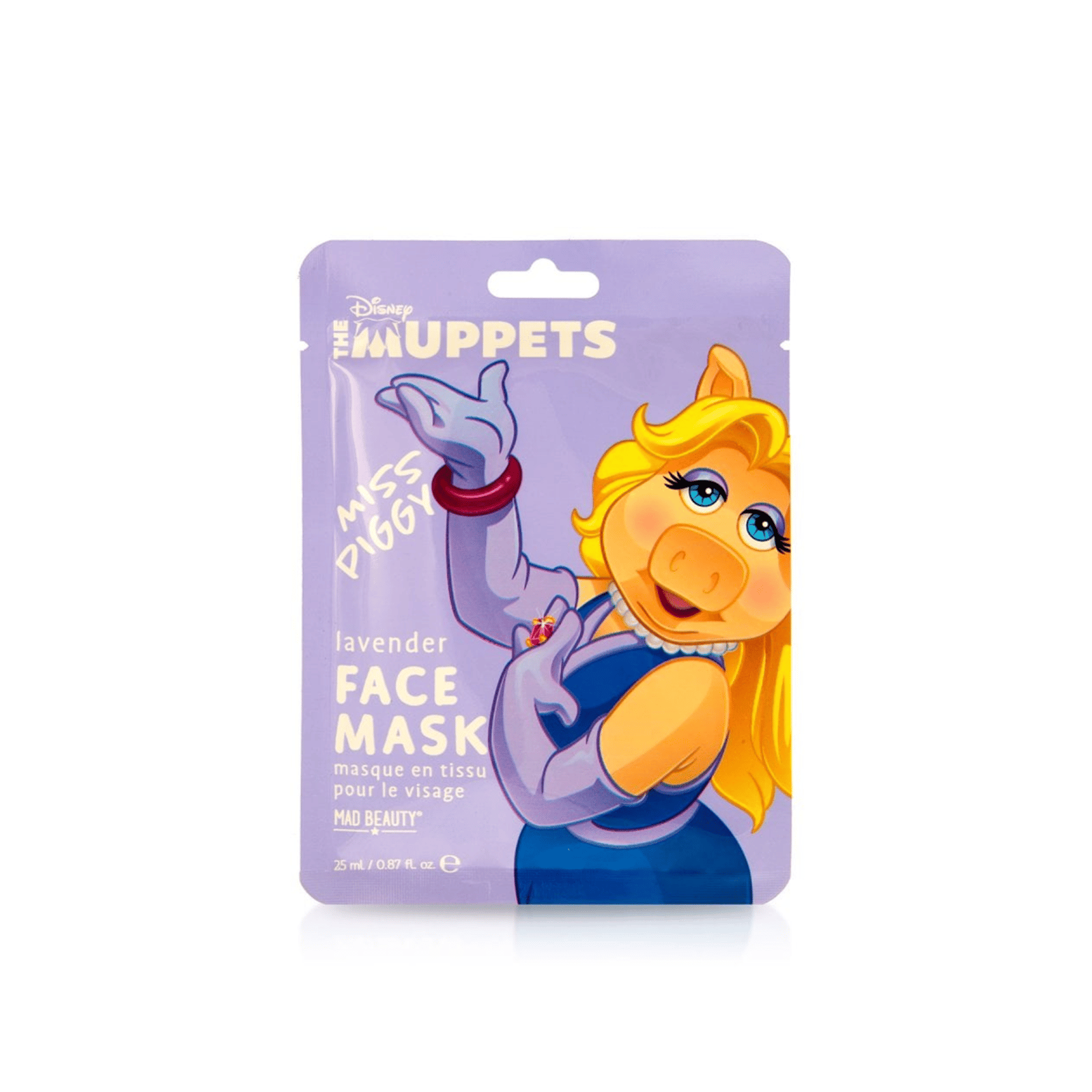 Mad Beauty Disney The Muppets Miss Piggy Sheet Face Mask 25ml (0.87 fl oz)