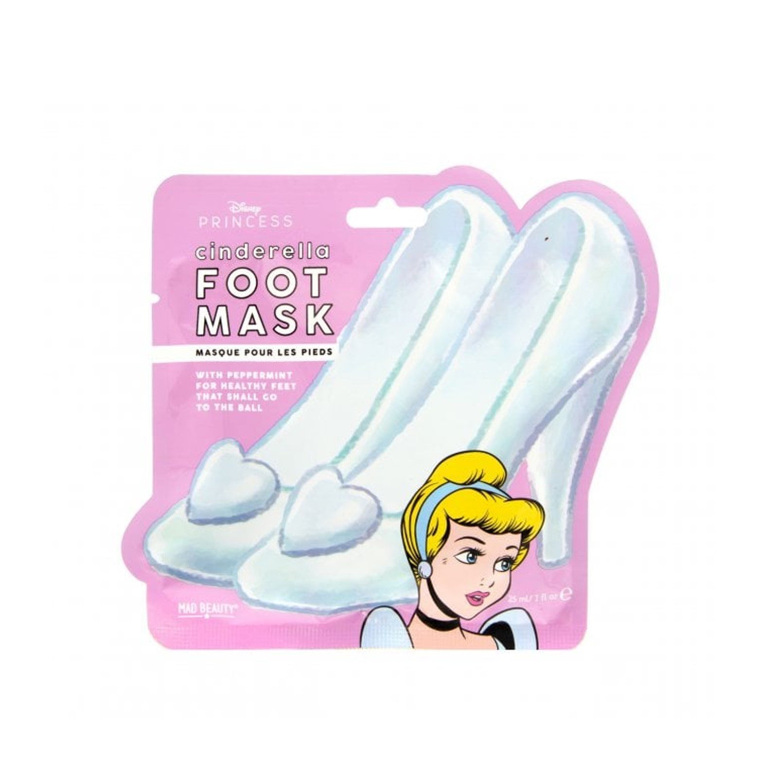 Mad Beauty Disney Princess Cinderella Foot Mask 36ml