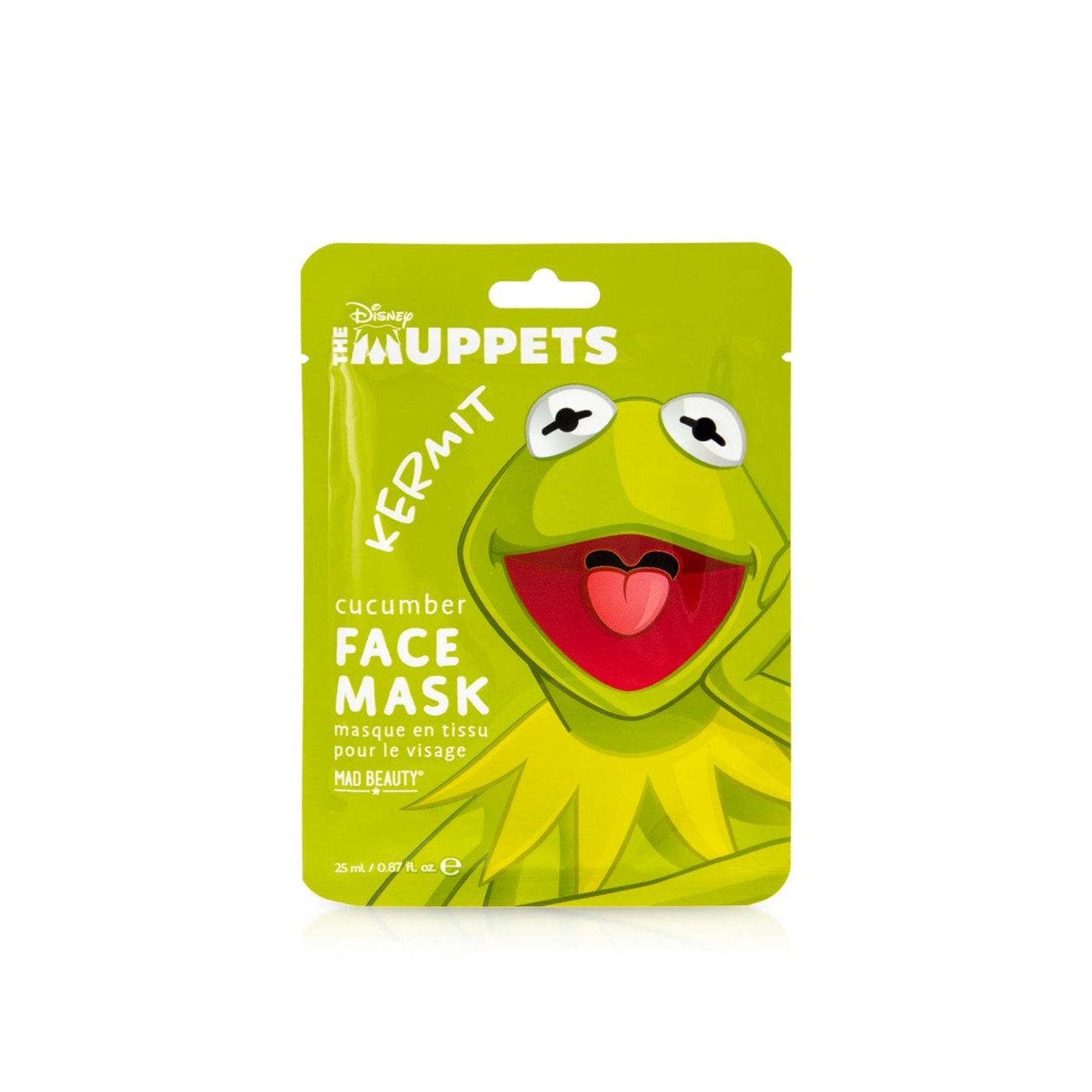 Mad Beauty Disney The Muppets Kermit Sheet Face Mask 25ml (0.87 fl oz)