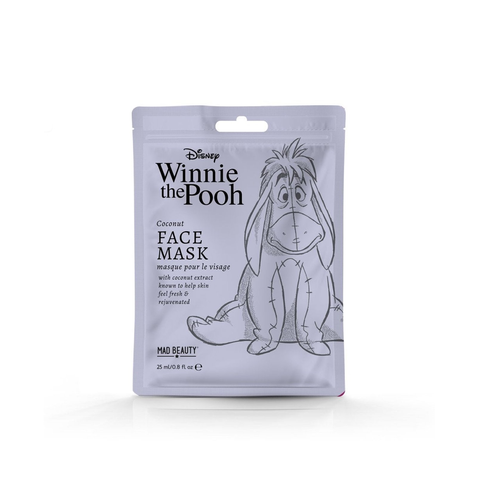 Mad Beauty Disney Winnie The Pooh Eeyore Sheet Face Mask 25ml (0.8 fl oz)