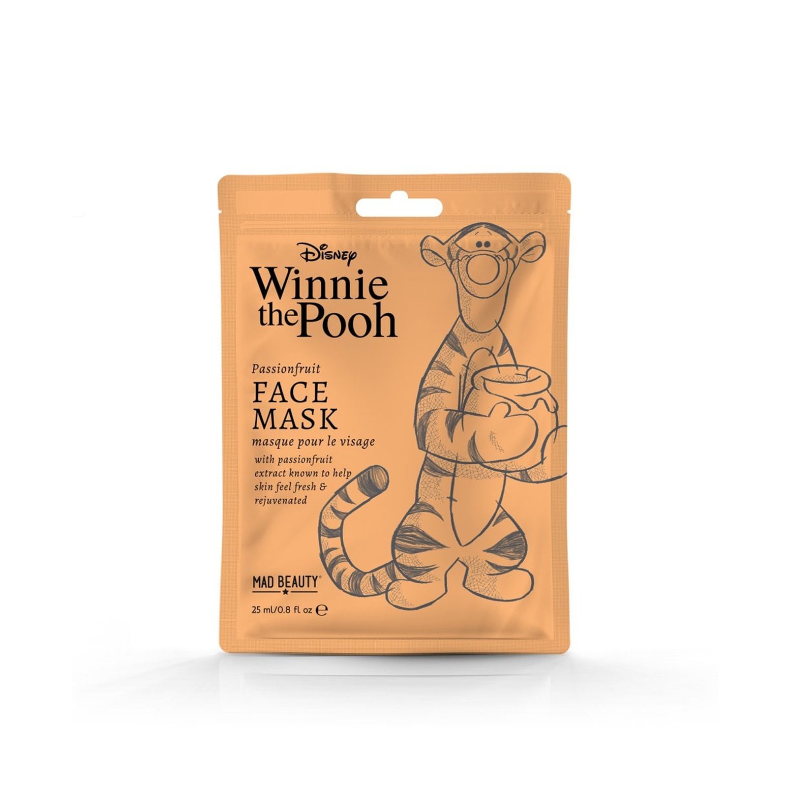 Mad Beauty Disney Winnie The Pooh Tigger Sheet Face Mask 25ml (0.8 fl oz)