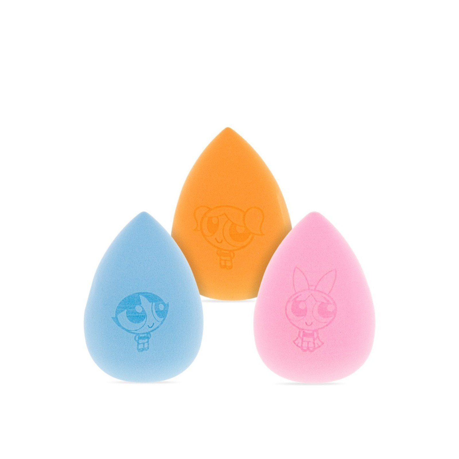 Mad Beauty Powerpuff Girls Super Cute Make Up Blenders Trio