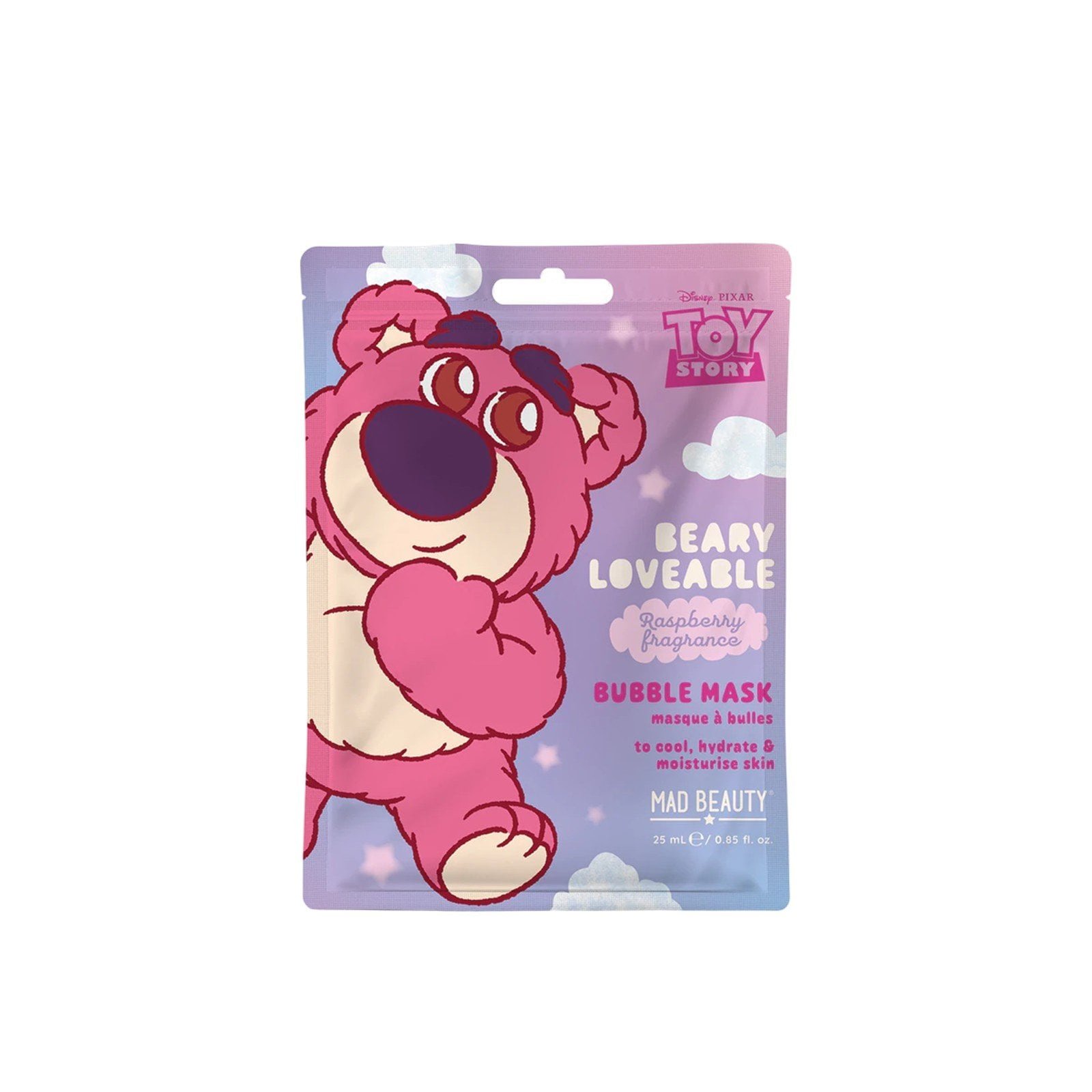 Mad Beauty Toy Story Cosmetic Sheet Mask Lotso Love 25ml
